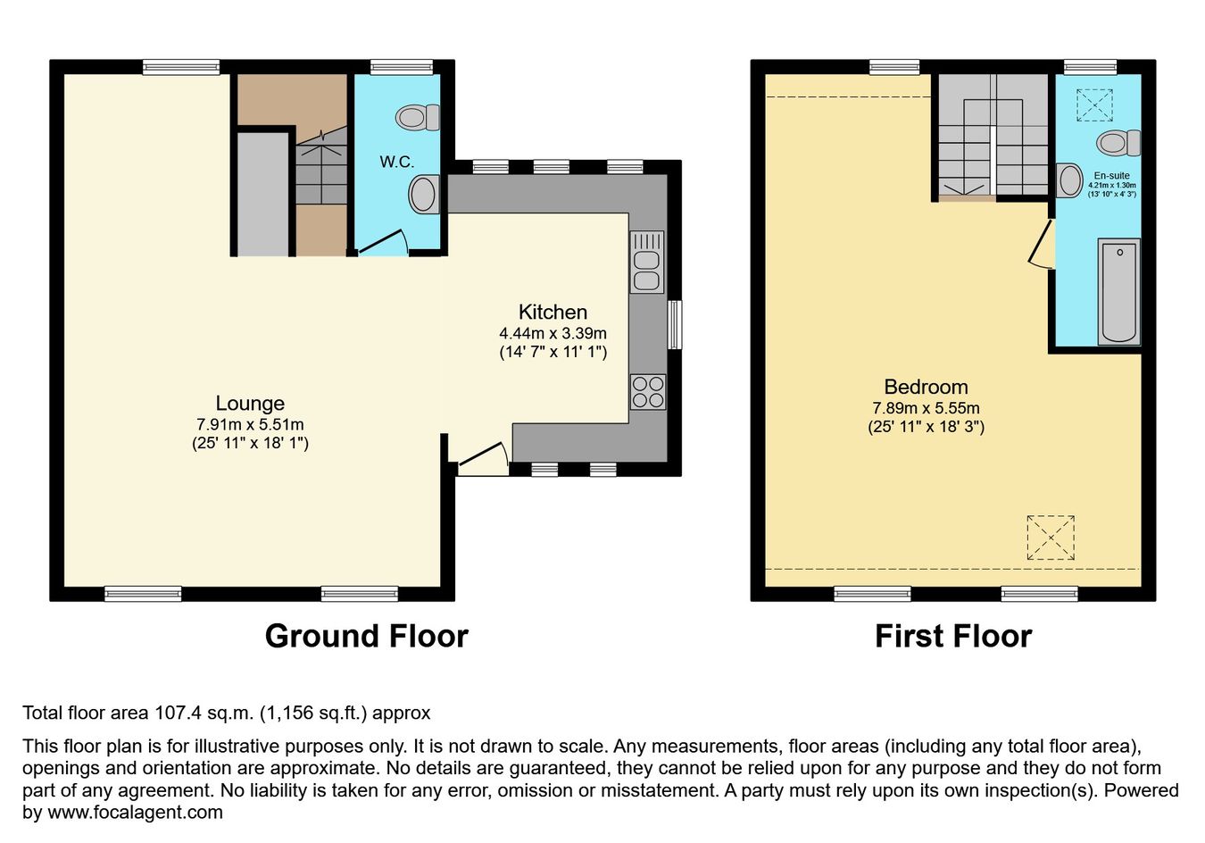 4, Constance Place, Plymouth floorplan