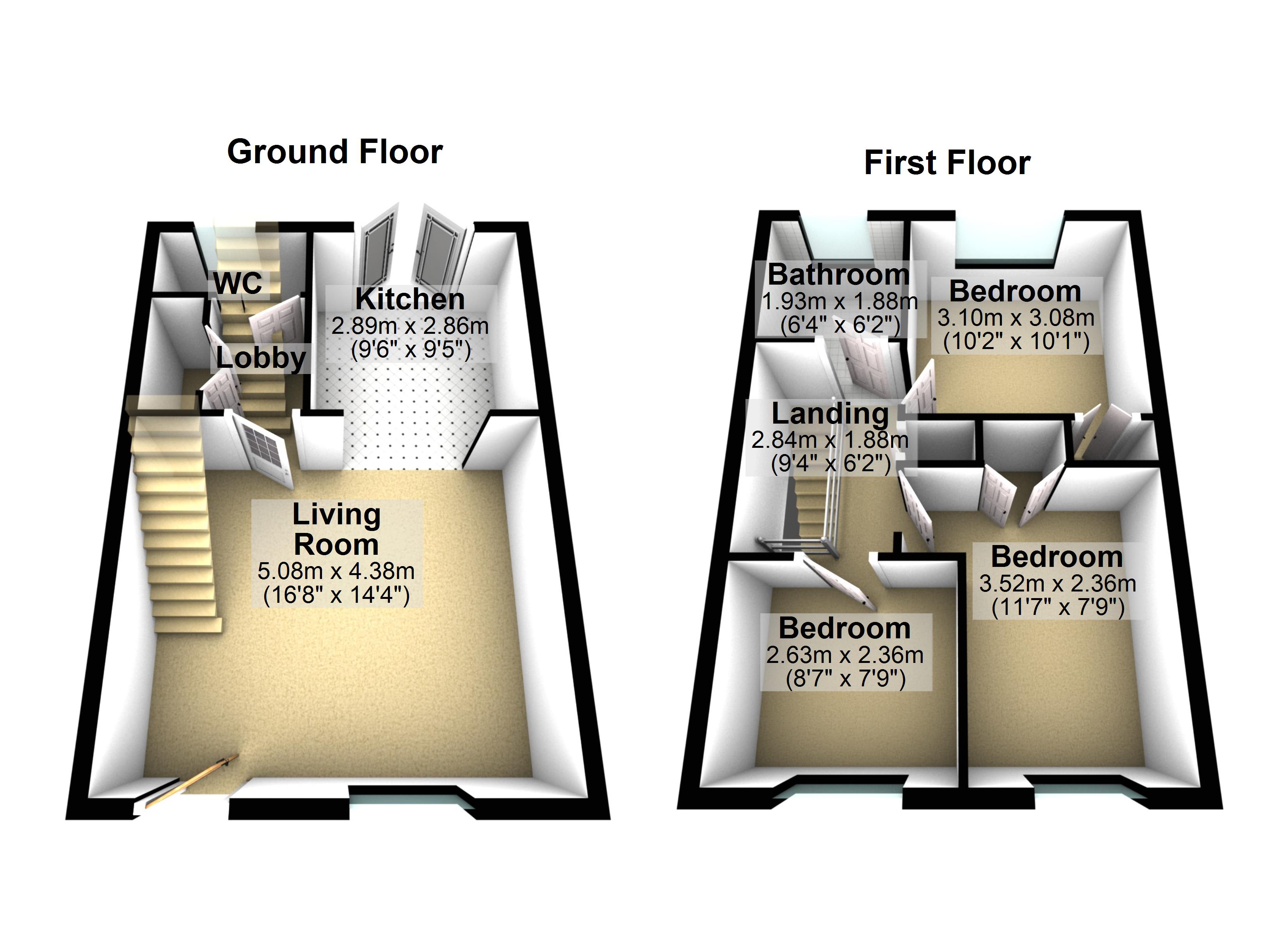 42, Rose Lane, Norfolk floorplan