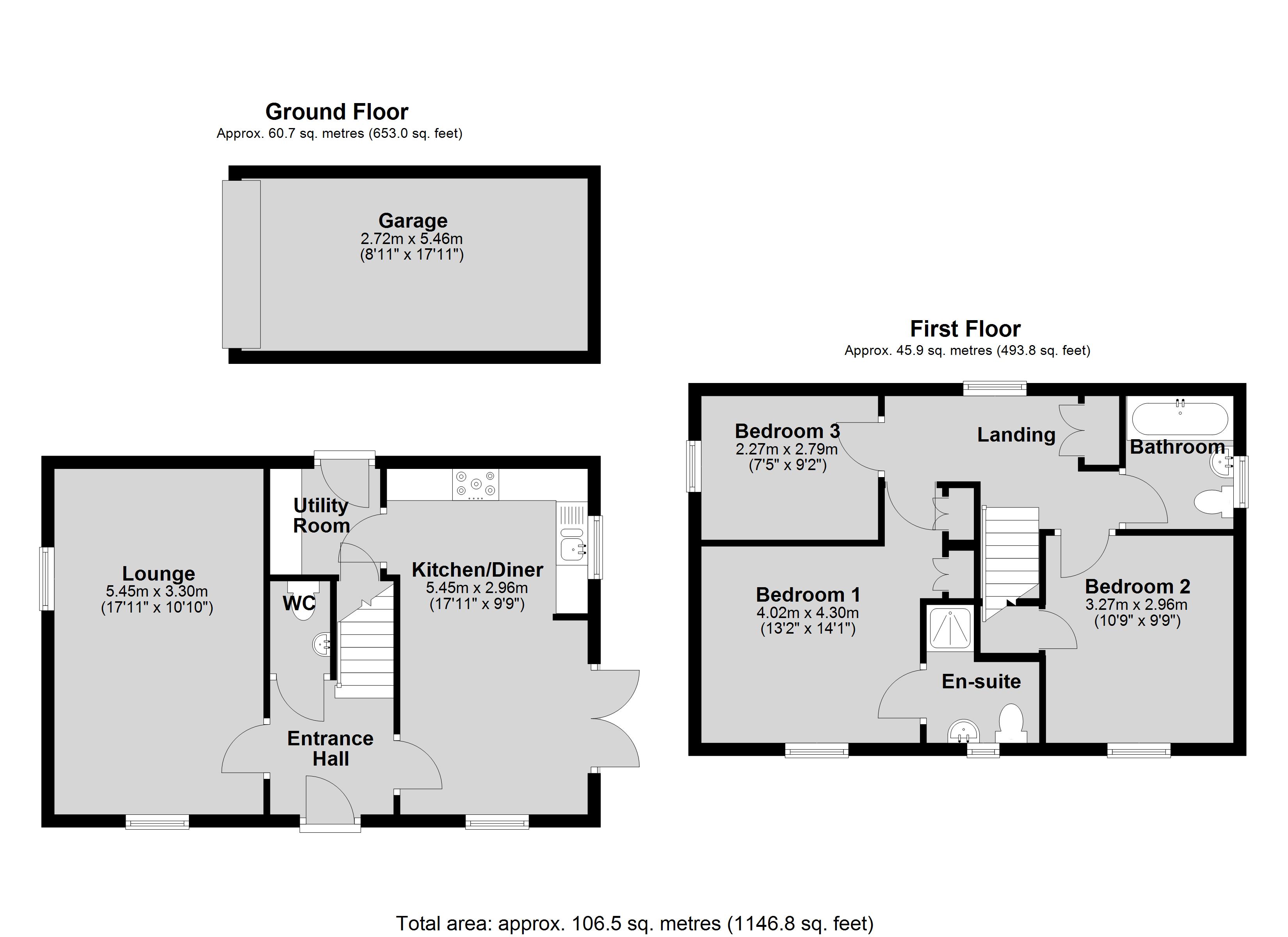 27, Claudius Road, Lincoln floorplan