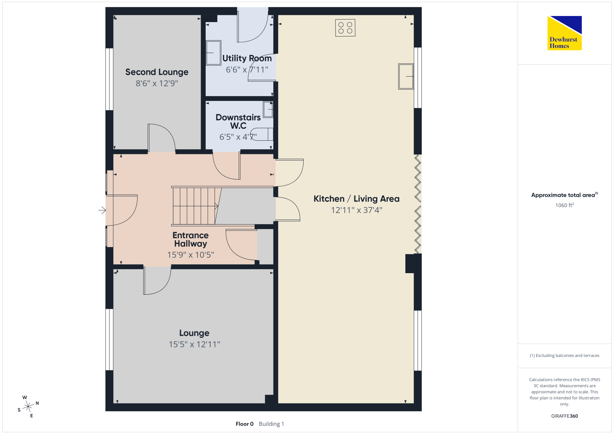 23, The Park, Longridge floorplan