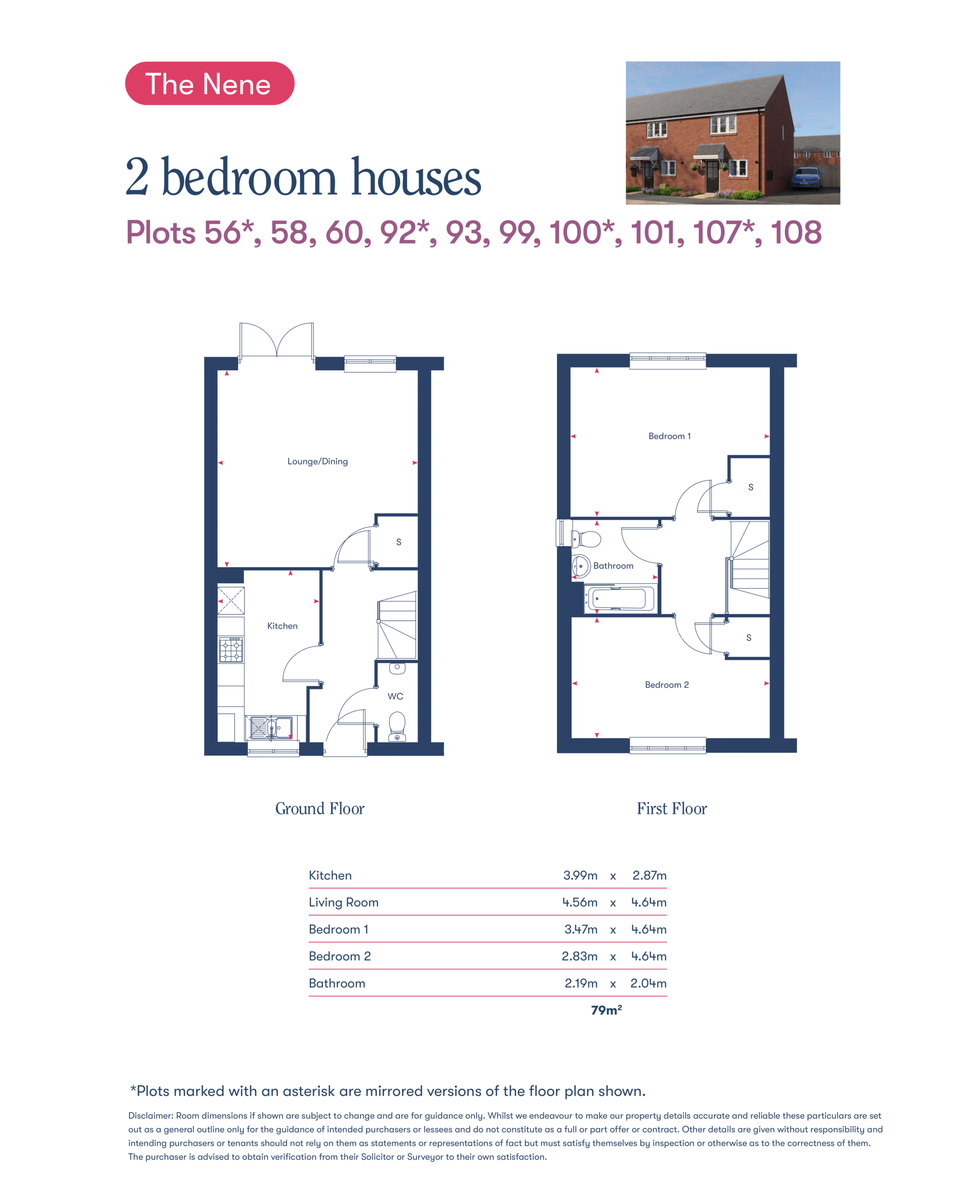 Upwell Road, March floorplan