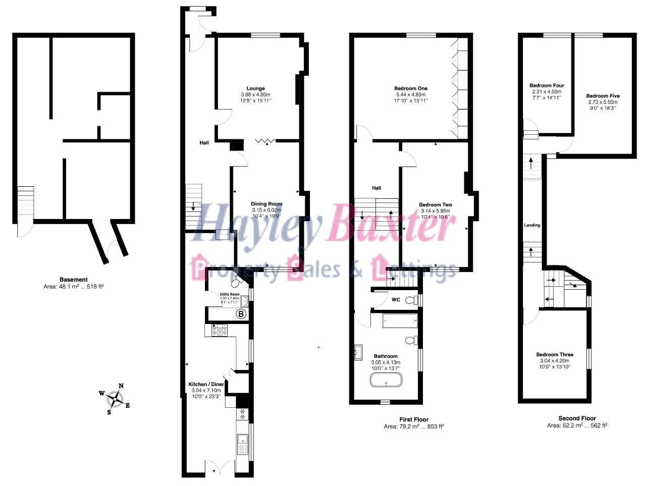 335, Marine Road Central, Morecambe floorplan