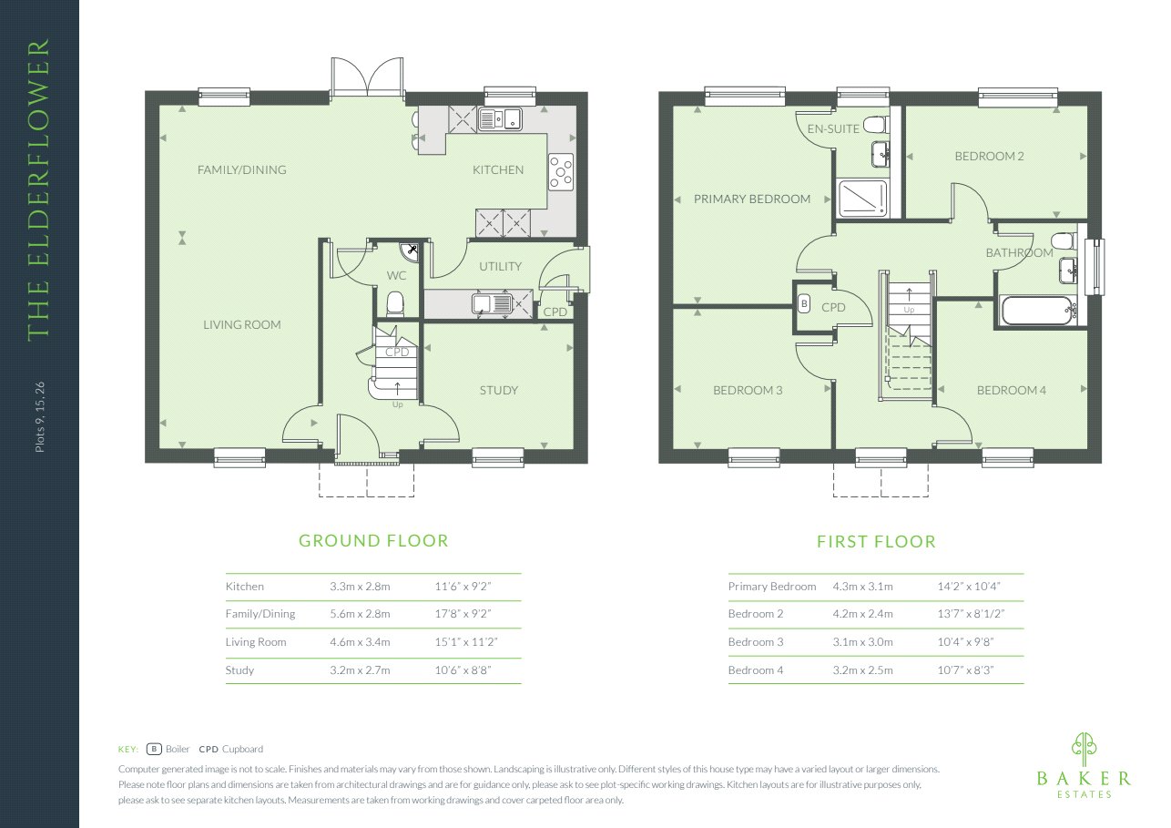 271, The Elderflower, The Oaks, Hayne Farm, Hayne Lane, Gittisham, Devon, EX14 floorplan