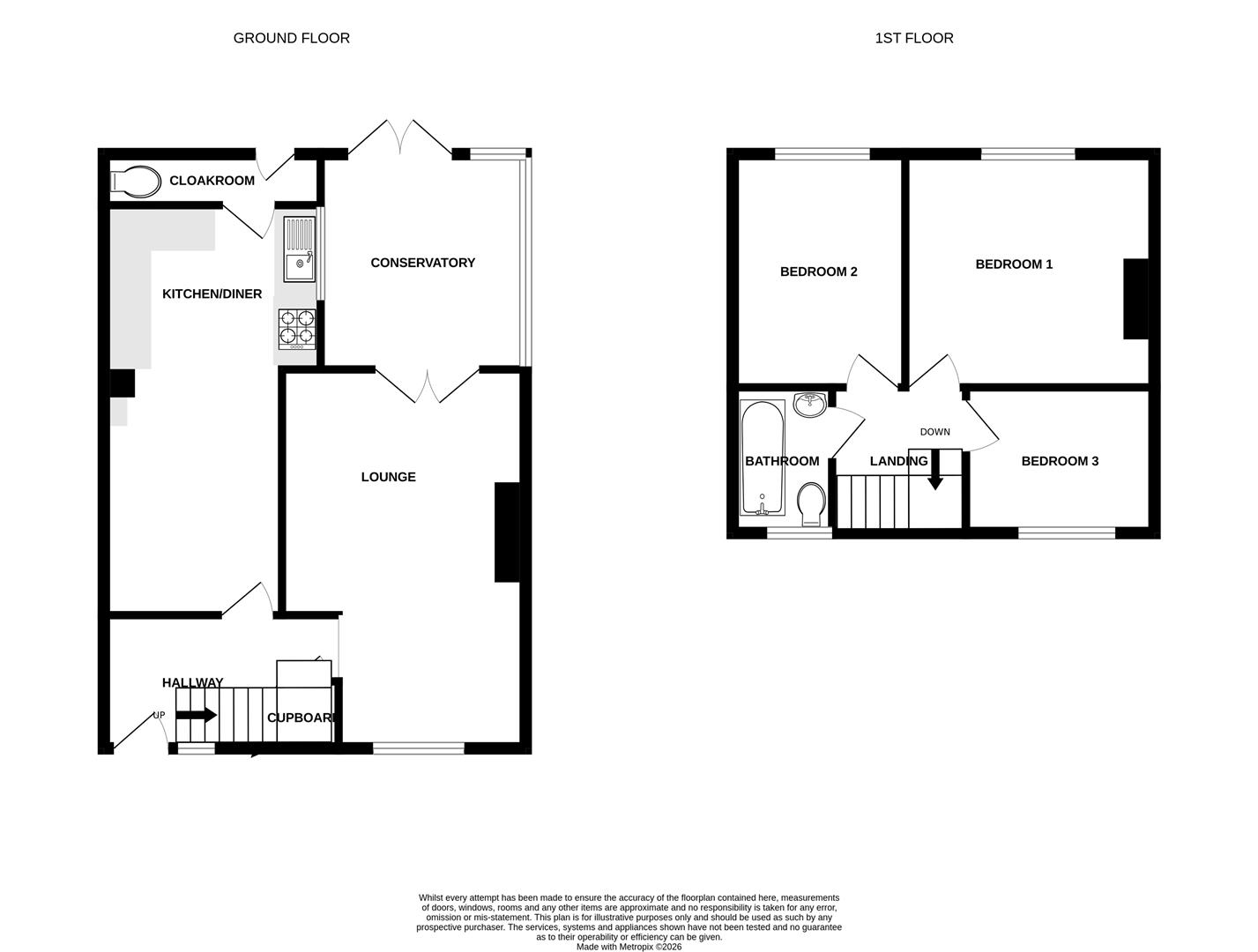 23, Bunnett Avenue, King's Lynn floorplan