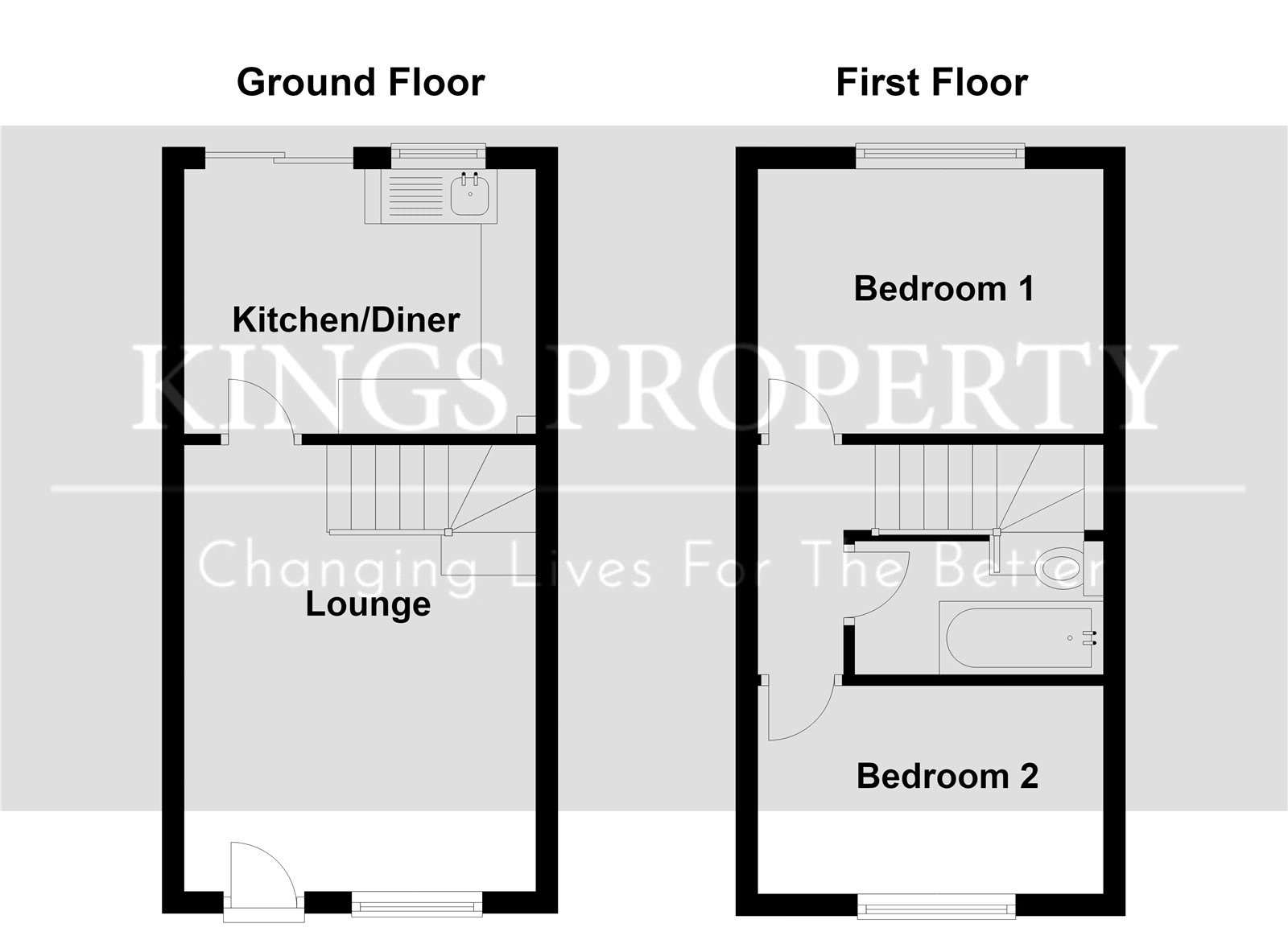 11, Sovereign Close, Essex floorplan