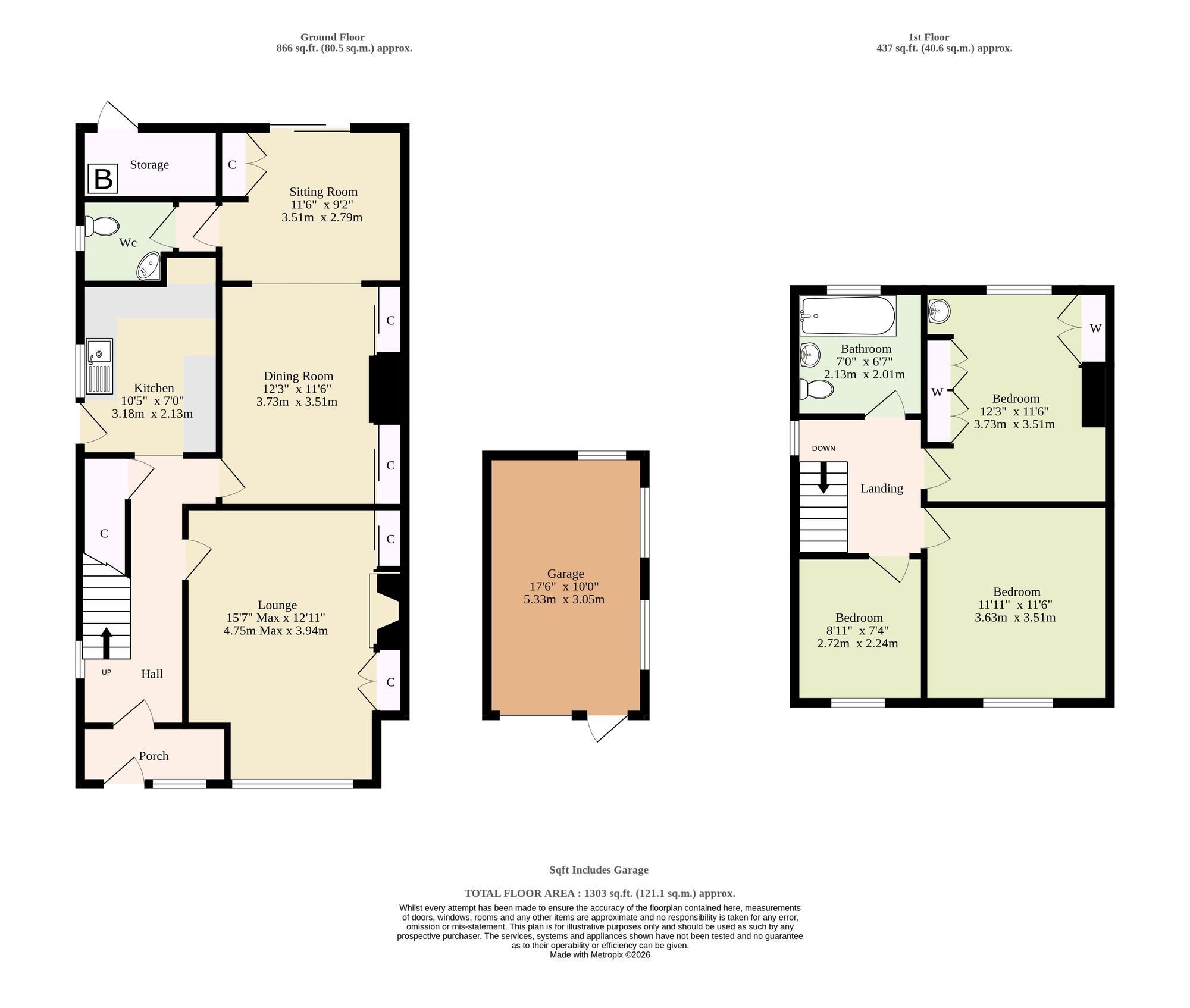 124 St. Clements Hill, Norwich floorplan