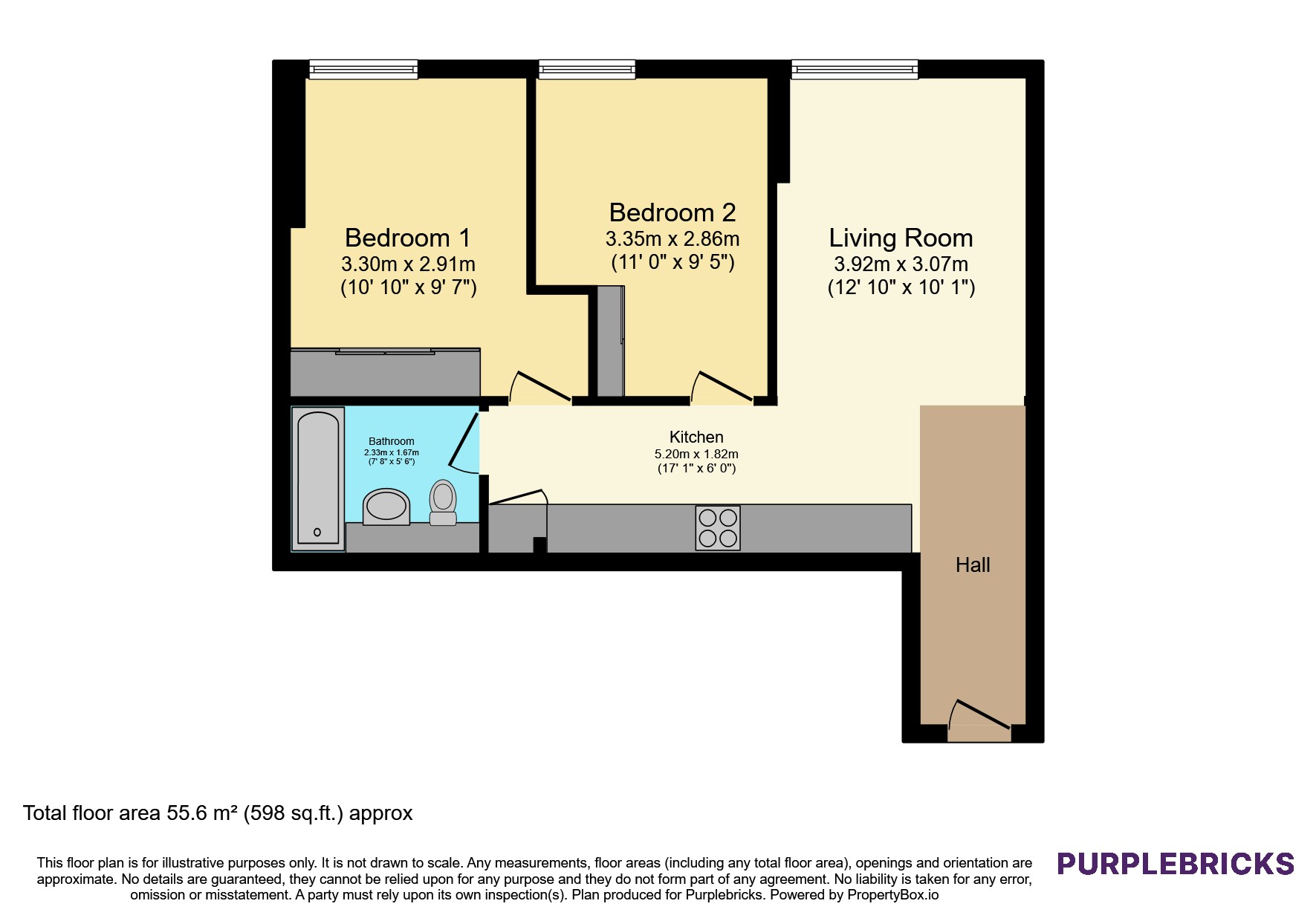 801 Hadrians Tower, Rutherford Street, Newcastle upon Tyne floorplan