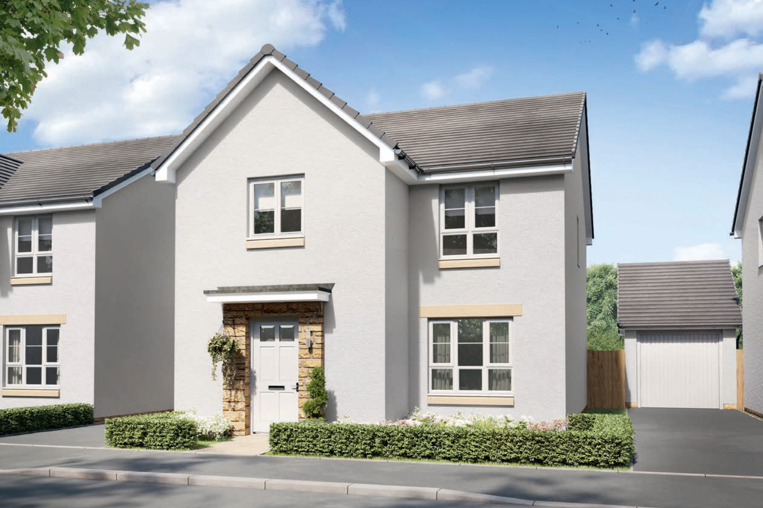 External View Of Four Bedroom Detached Stenton House Type