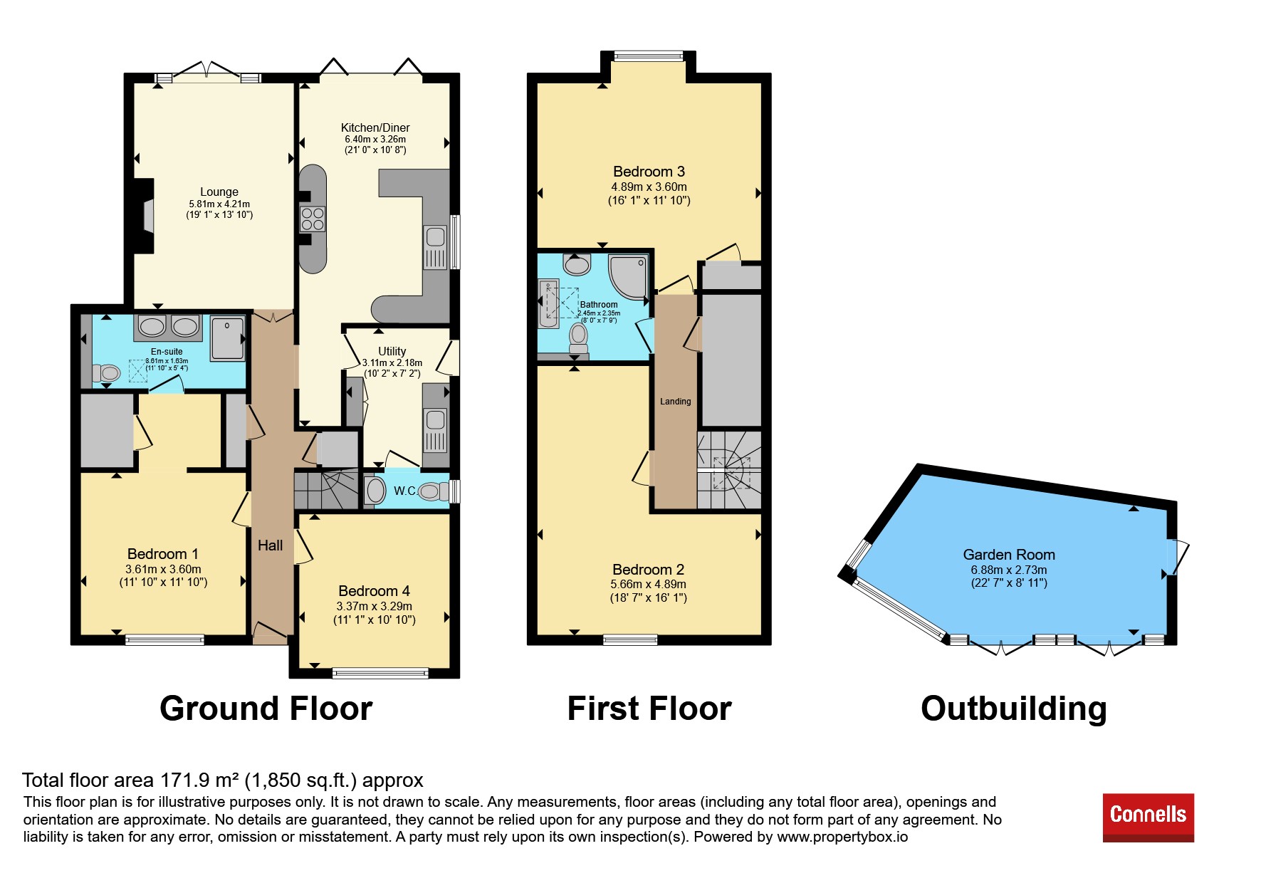 168, Rownhams Lane, Southampton floorplan