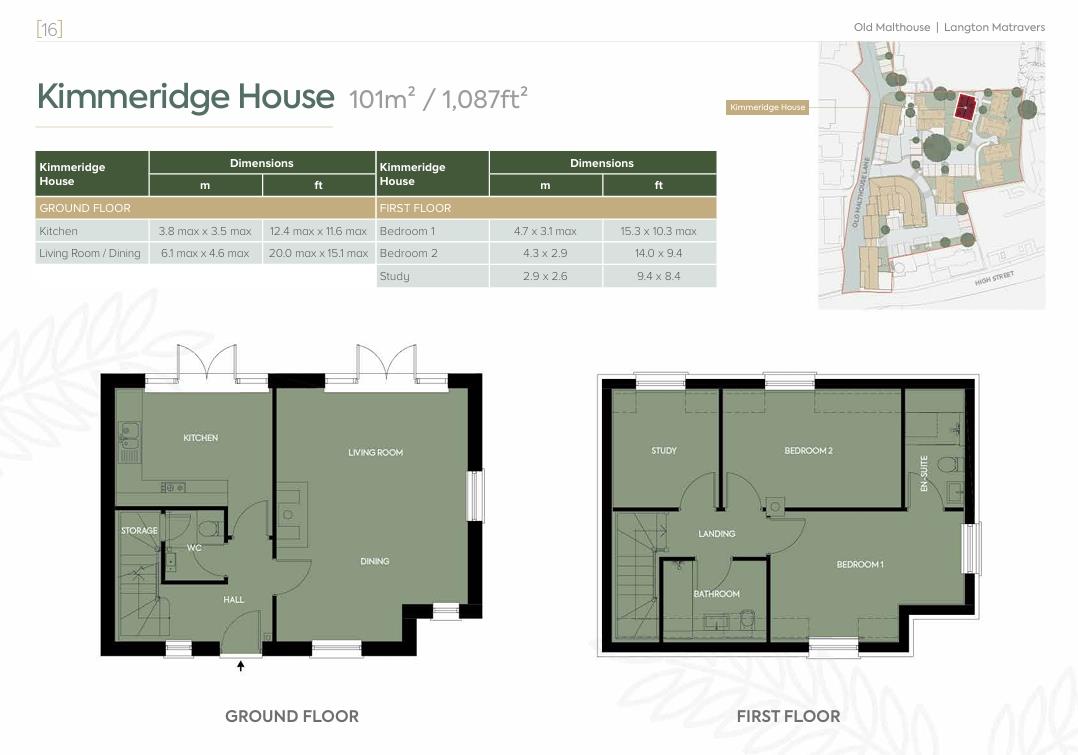 Plot 15, Kimmeridge House, Old Malthouse, Langton Matravers floorplan