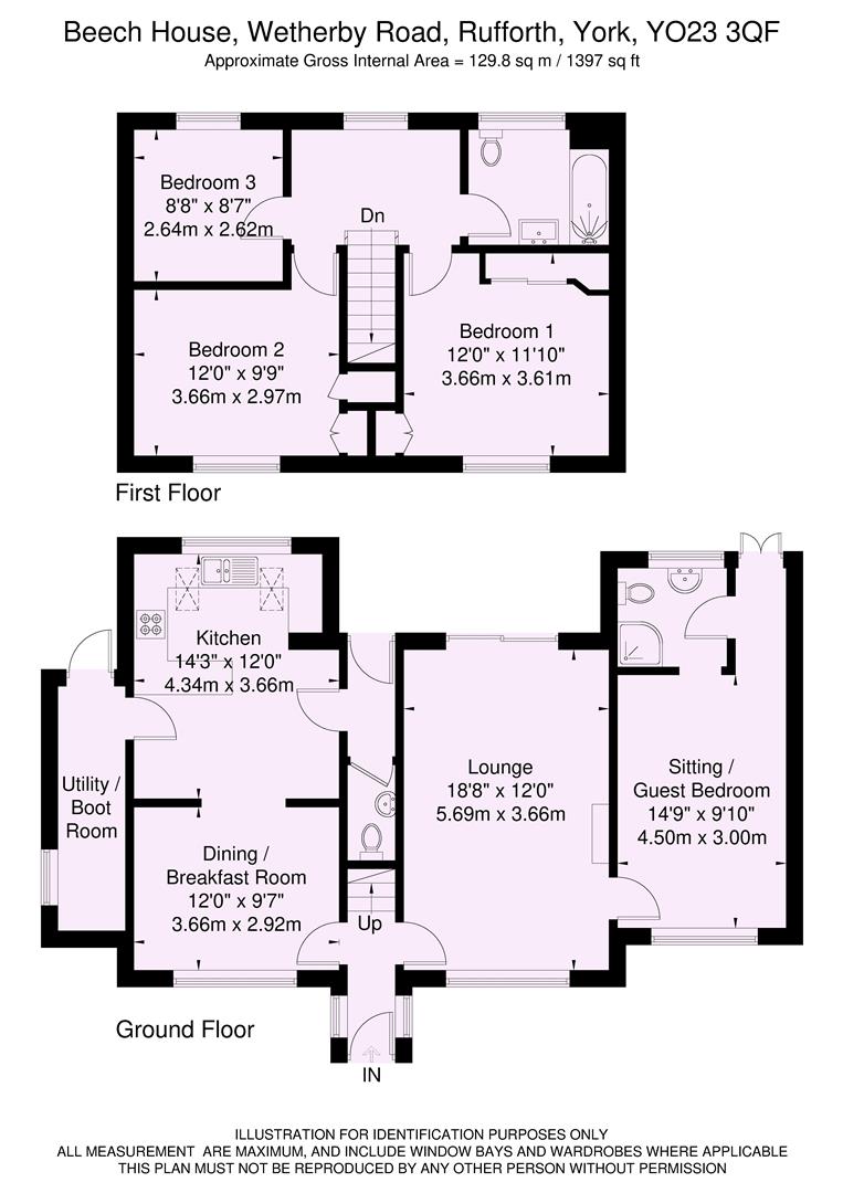 The Beeches,, Wetherby Road, York floorplan