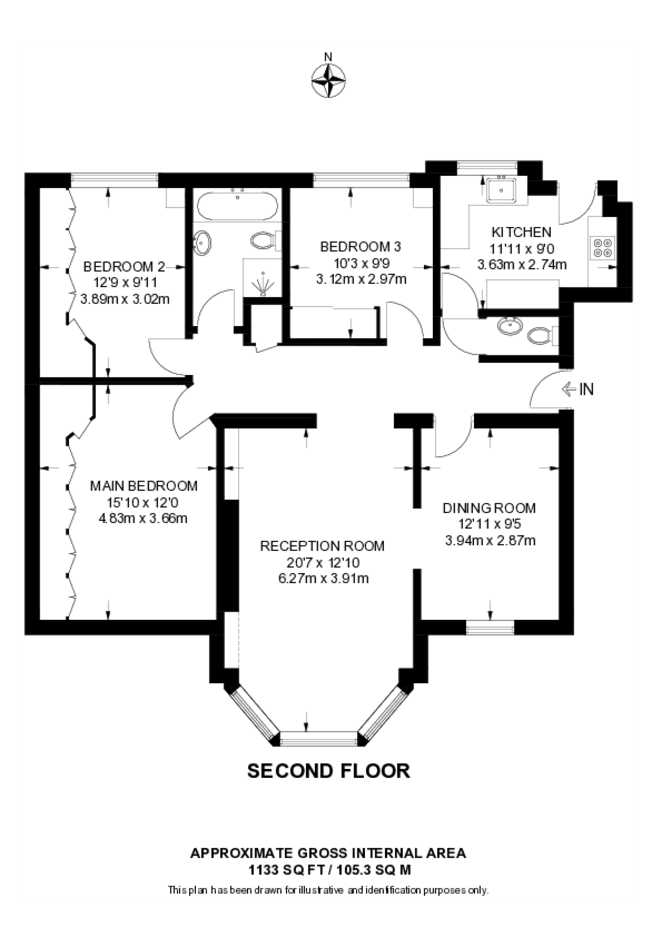 Portsmouth Road, Putney Heath floorplan