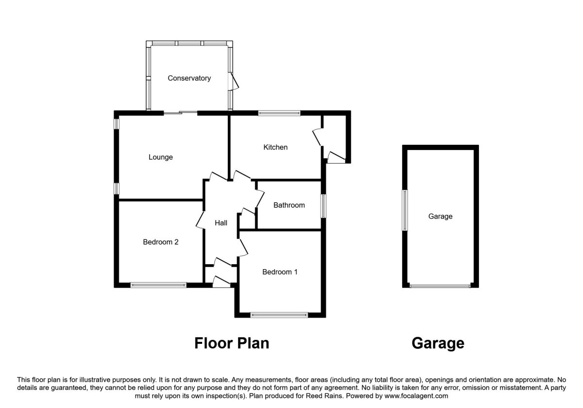 Meadowbank, Great Coates, Grimsby DN37, 2 bedroom bungalow for sale