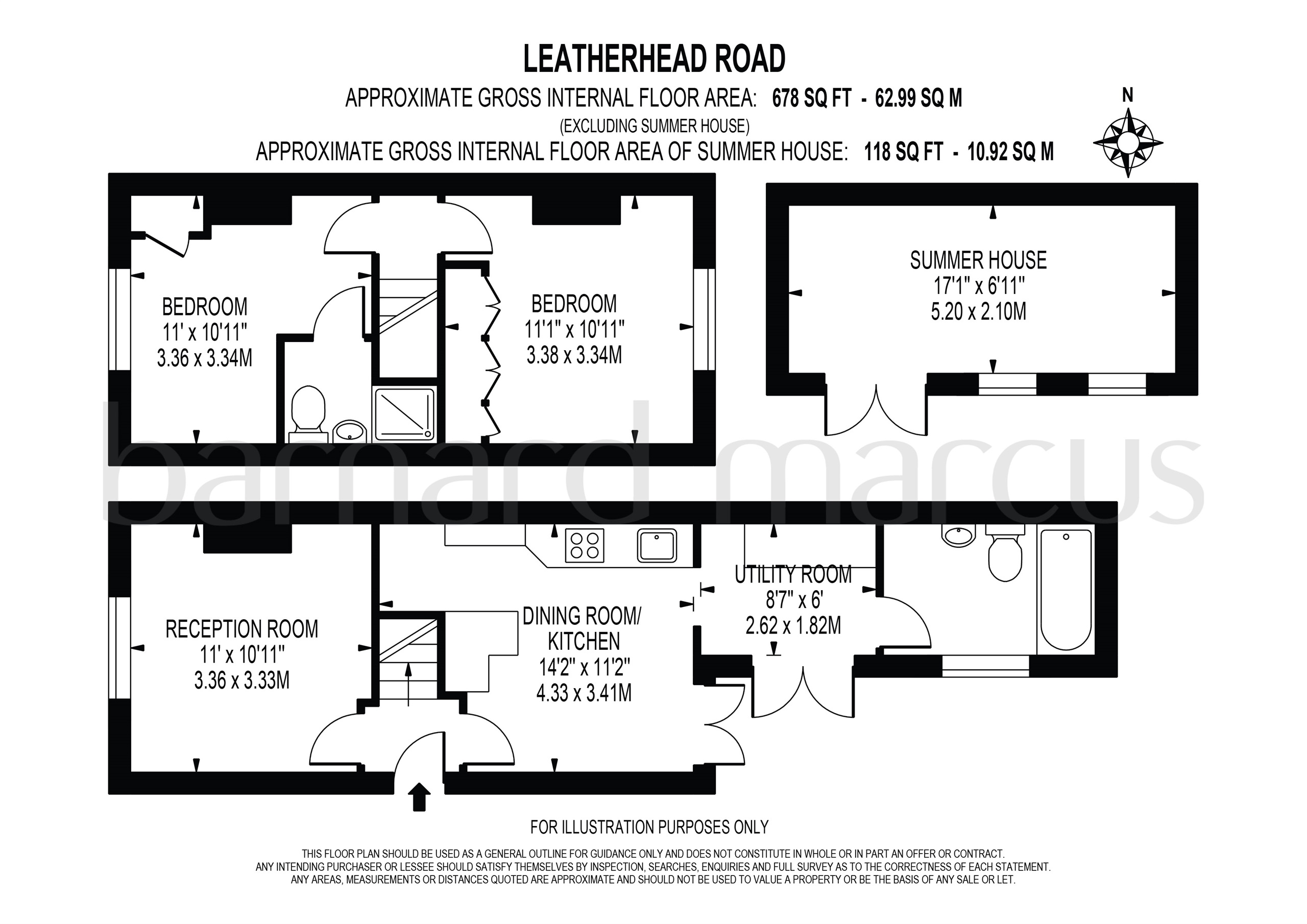 433, Leatherhead Road, Chessington floorplan