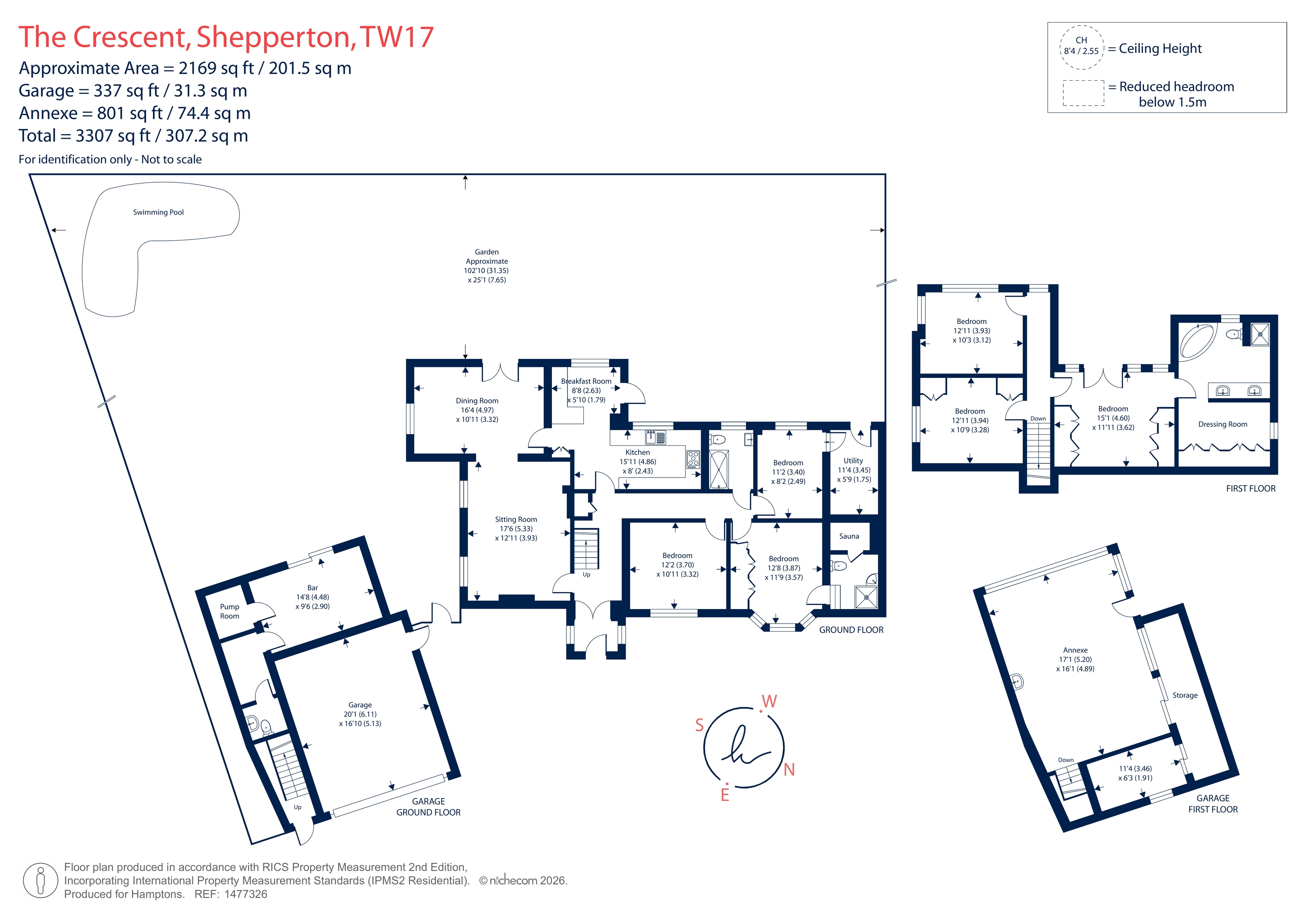 10, The Crescent, SHEPPERTON floorplan