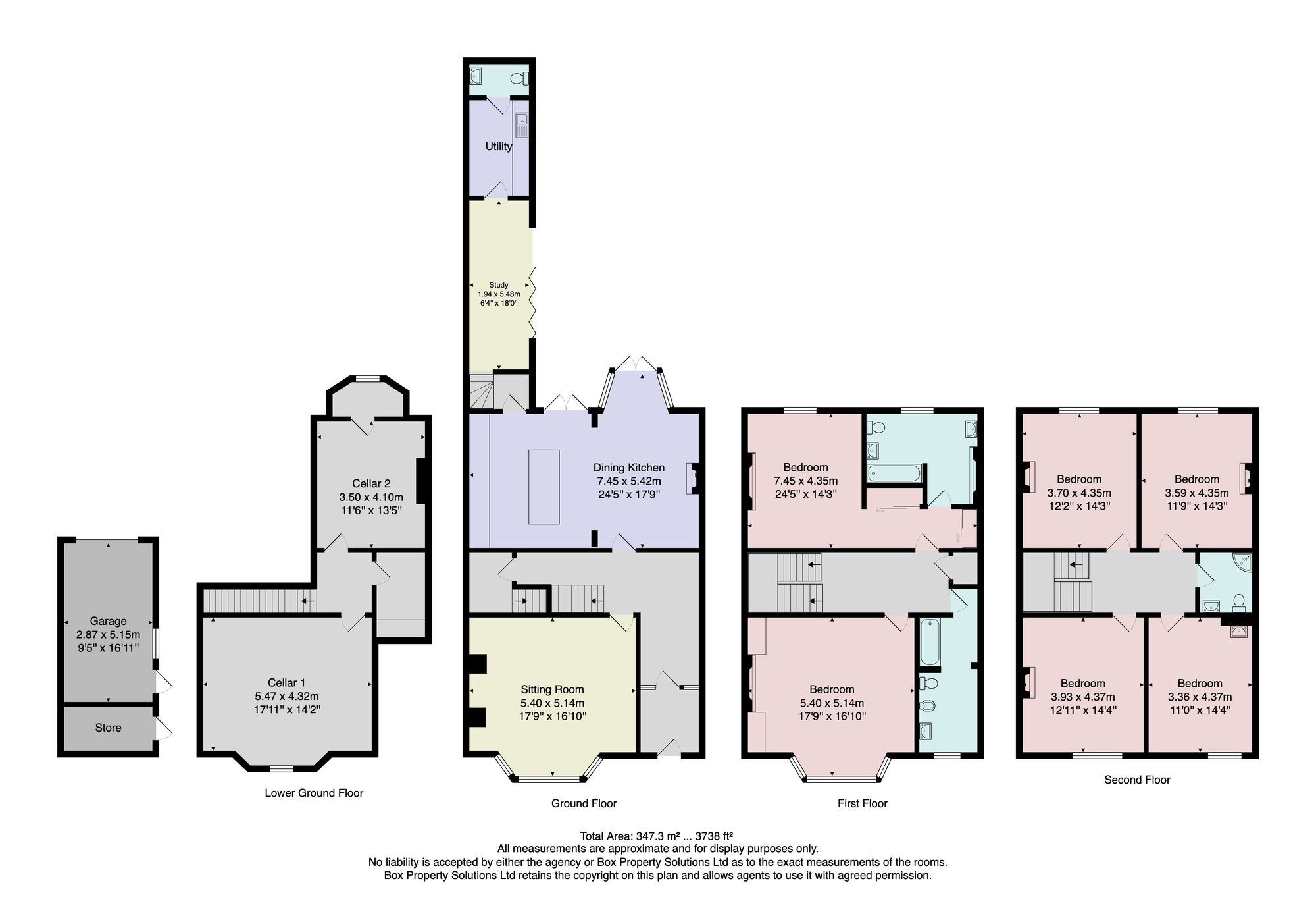 24 Victoria Avenue, Harrogate floorplan