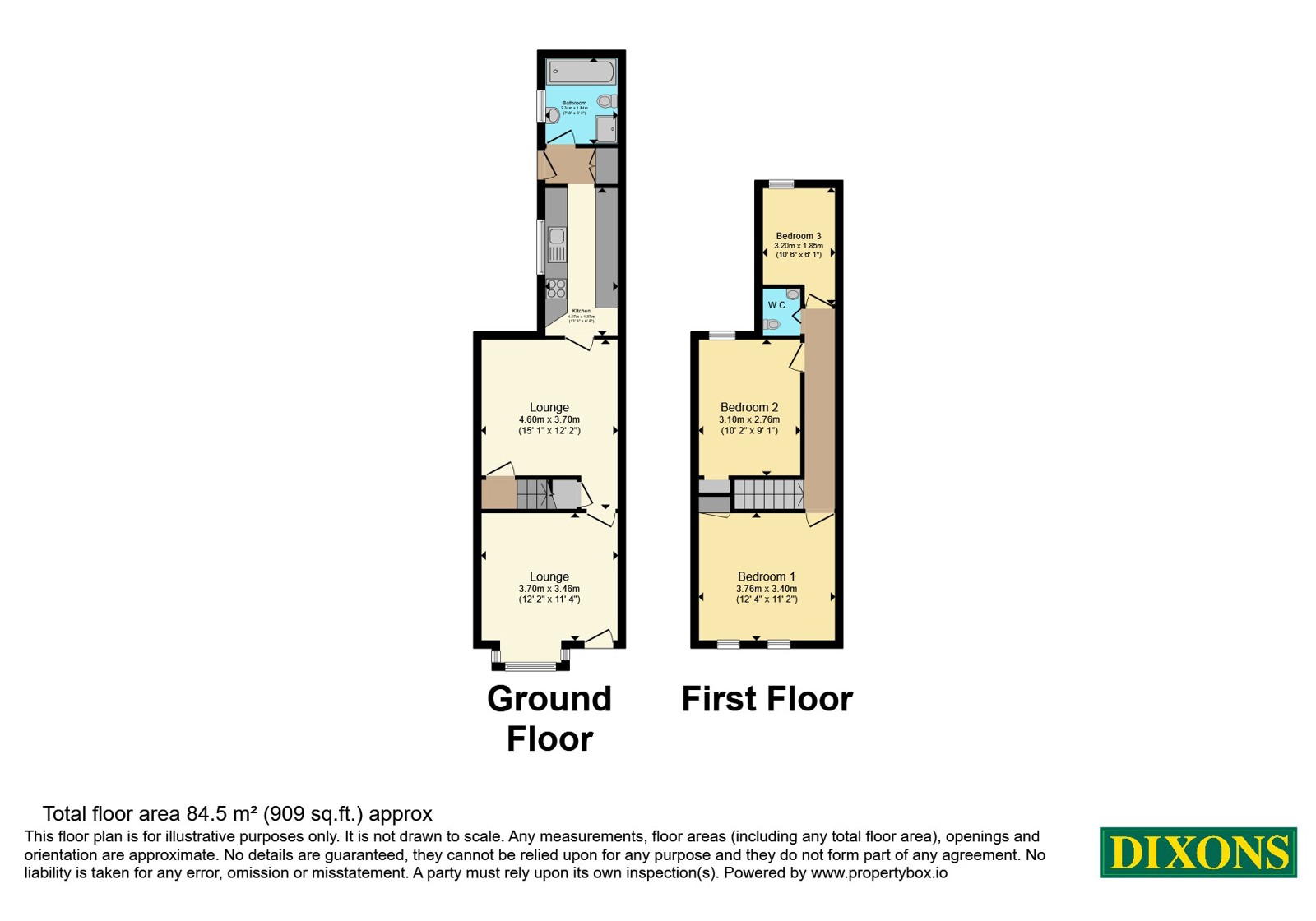47, Ridgeway, Birmingham floorplan
