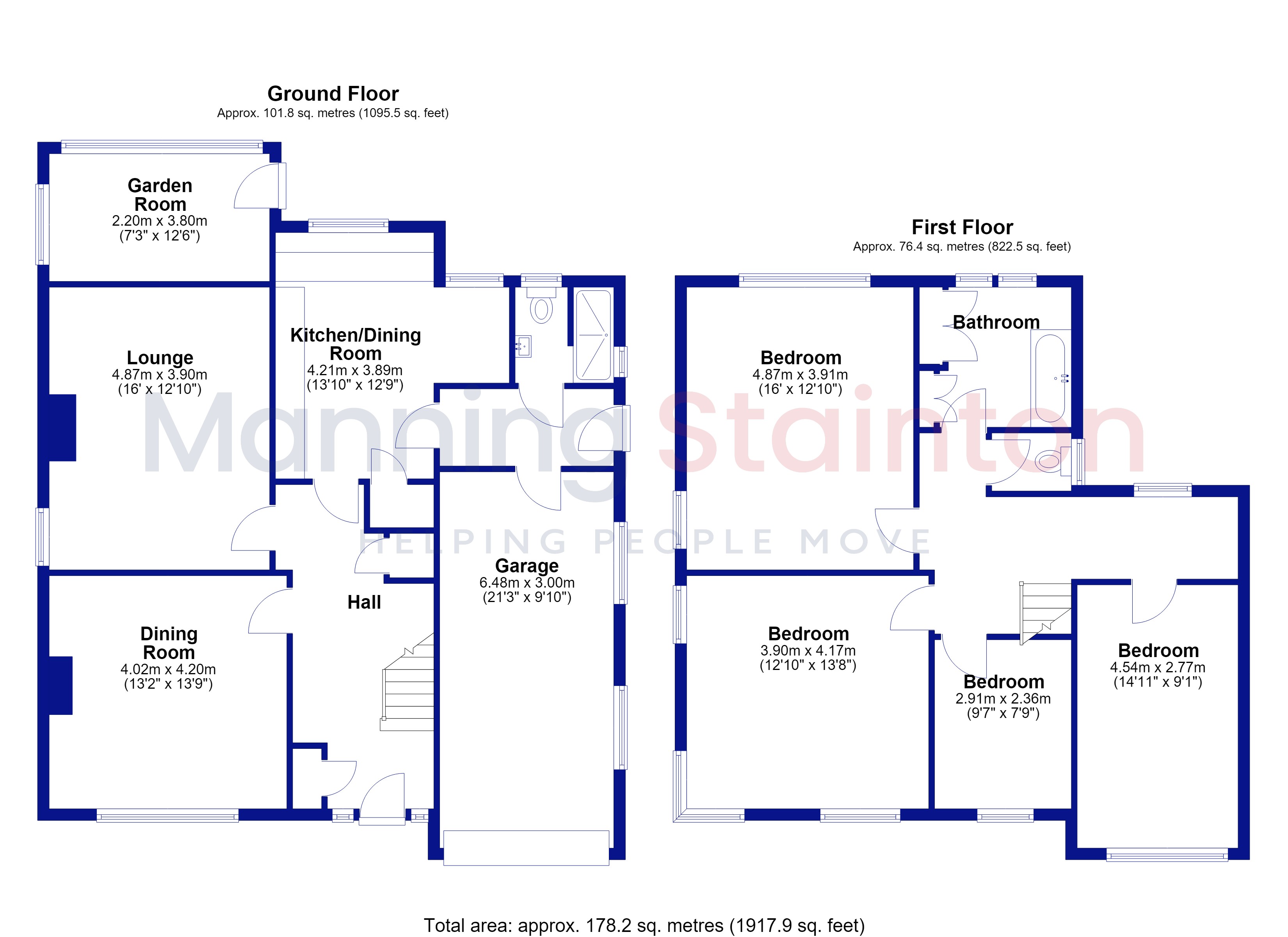 27, Woodhall Park Avenue, Pudsey floorplan
