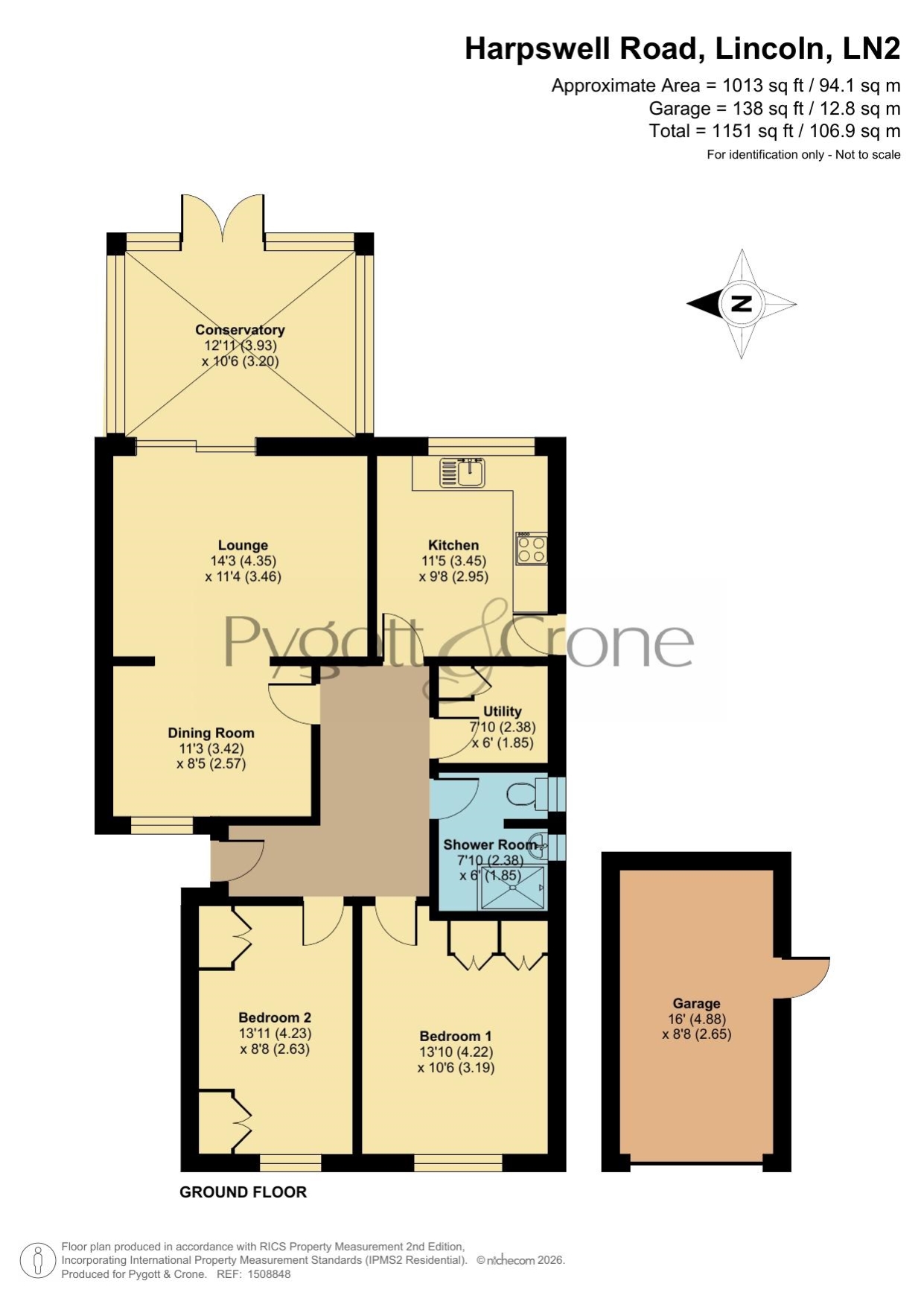 11, Harpswell Road, Lincoln floorplan