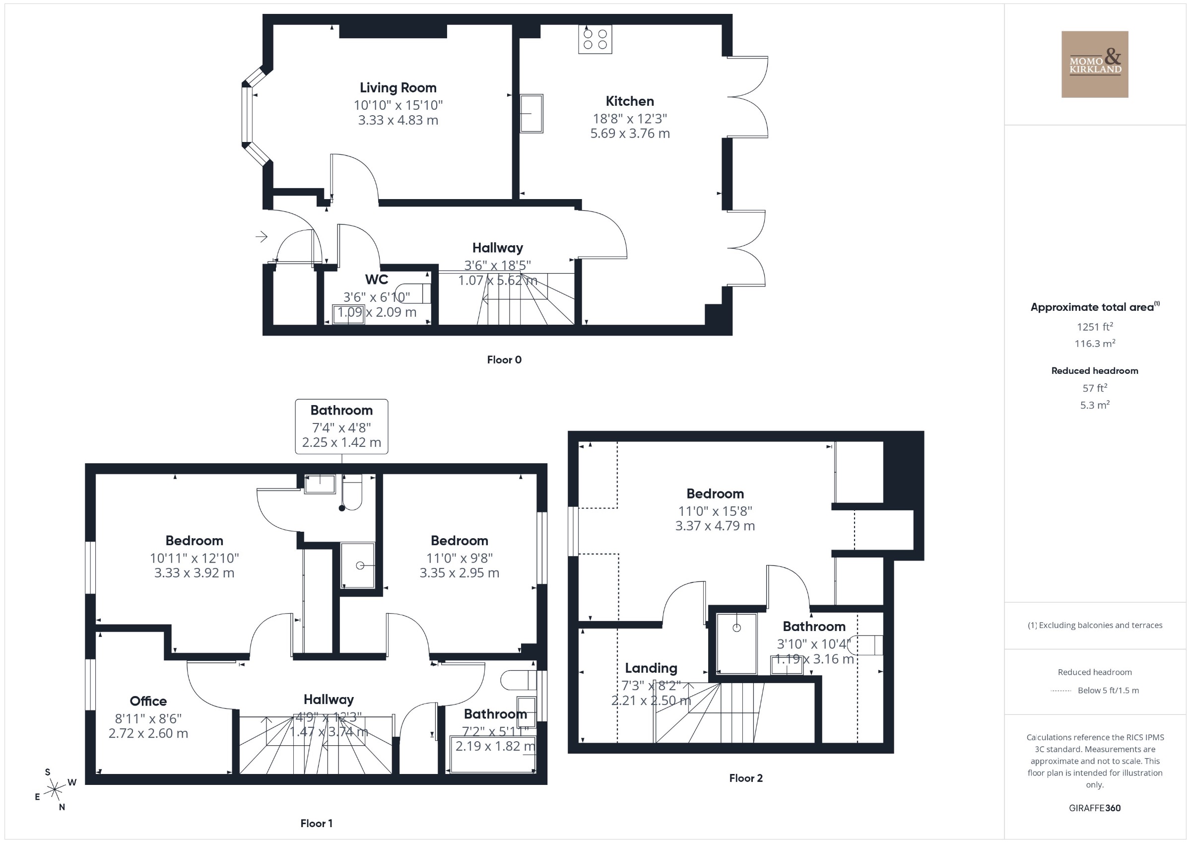 4 Merrystown Drive, Coatbridge floorplan