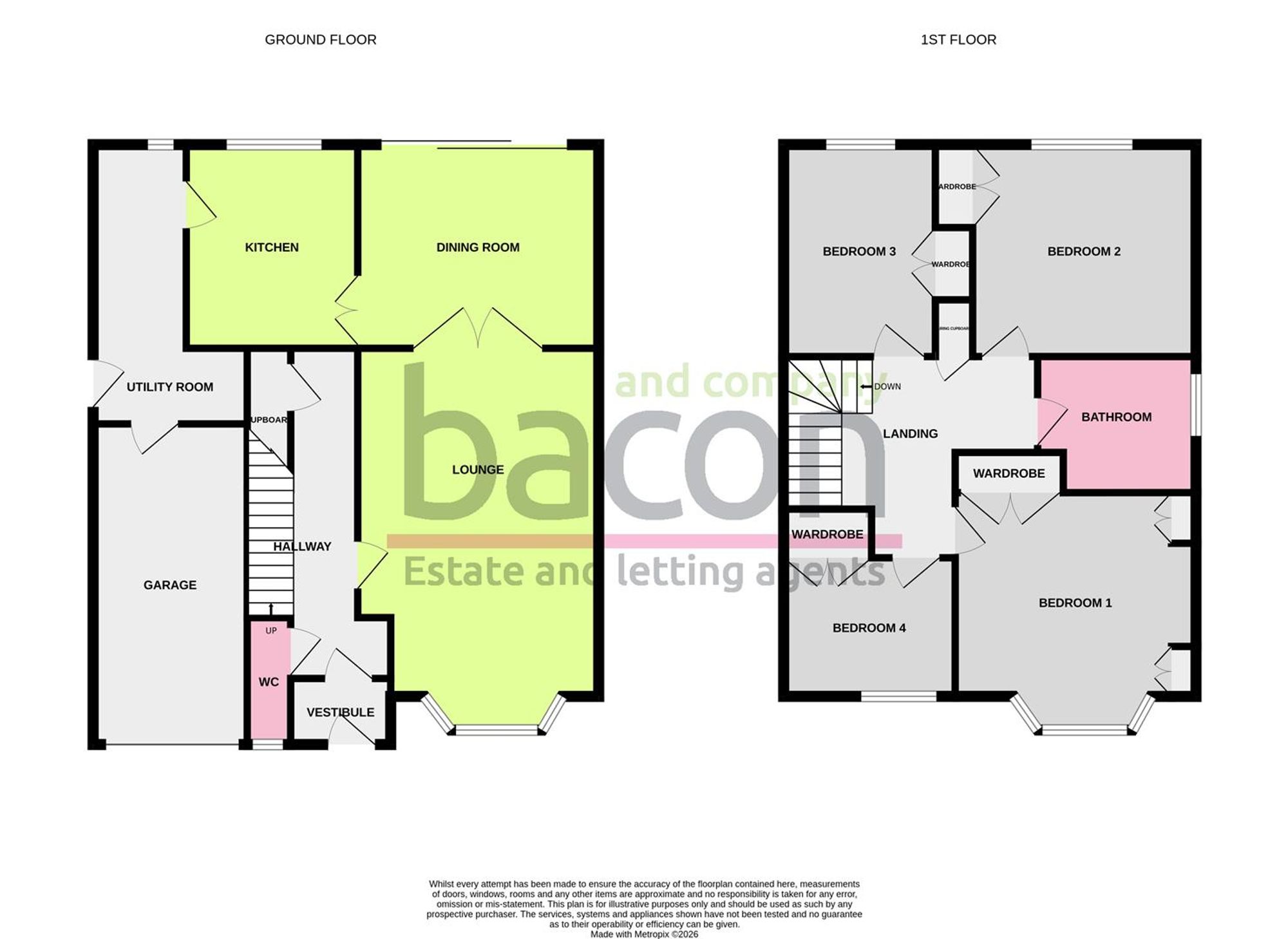 16, Vicarage Fields, Worthing floorplan