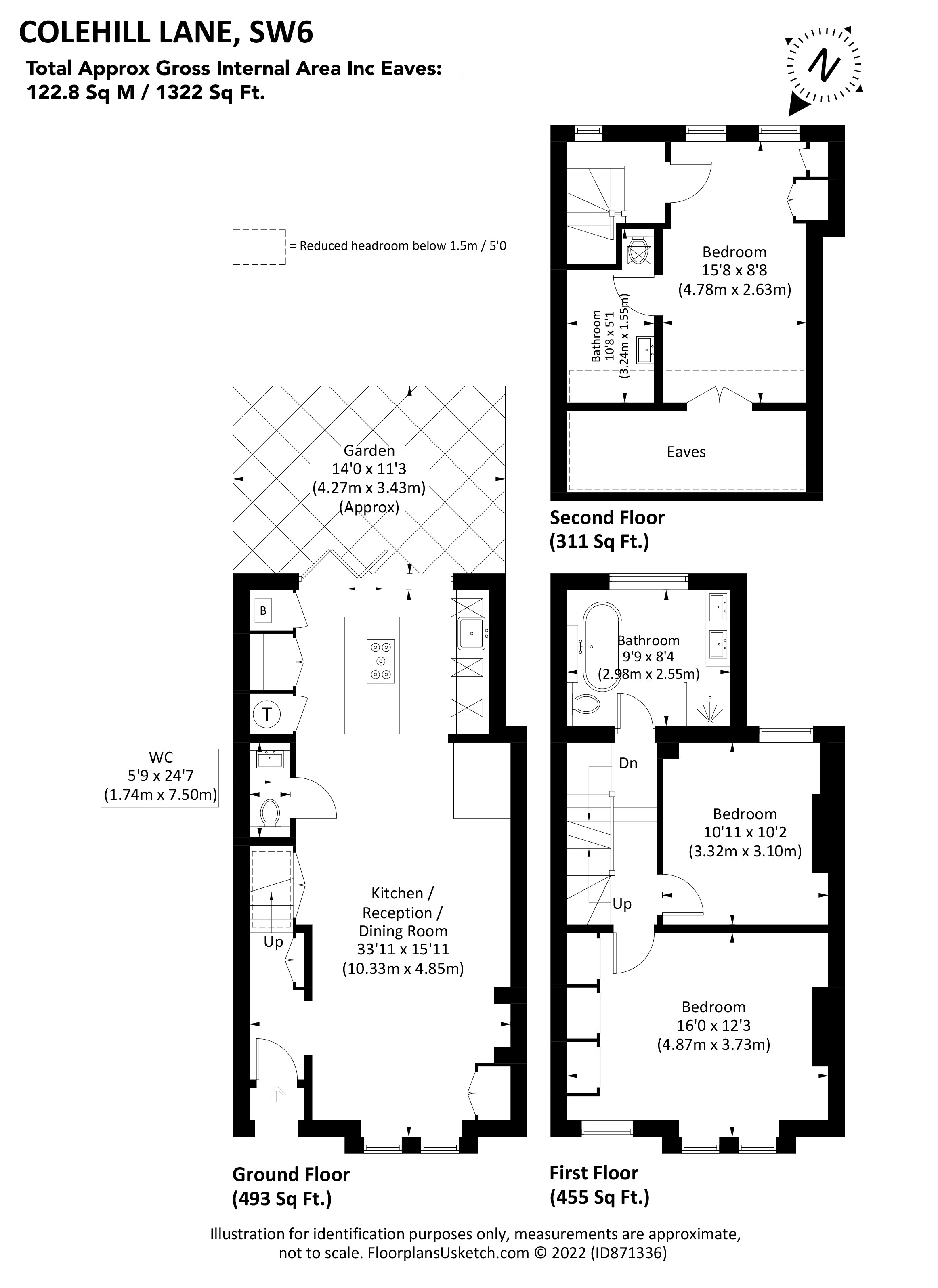 Colehill Lane, Fulham SW6, 3 bedroom terraced house for sale 61744820