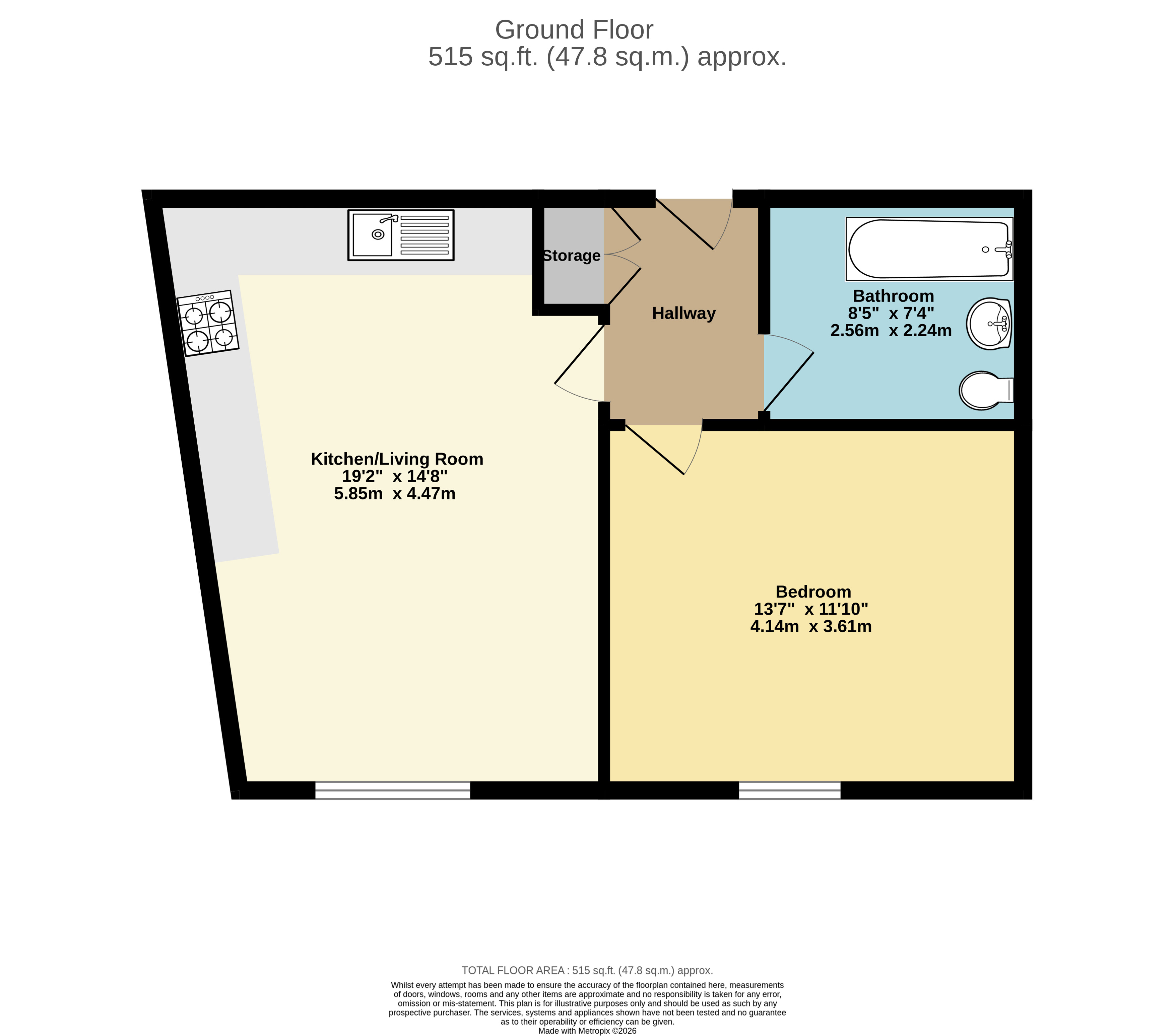 109 Graveney Apartments,, College Road, Bristol floorplan
