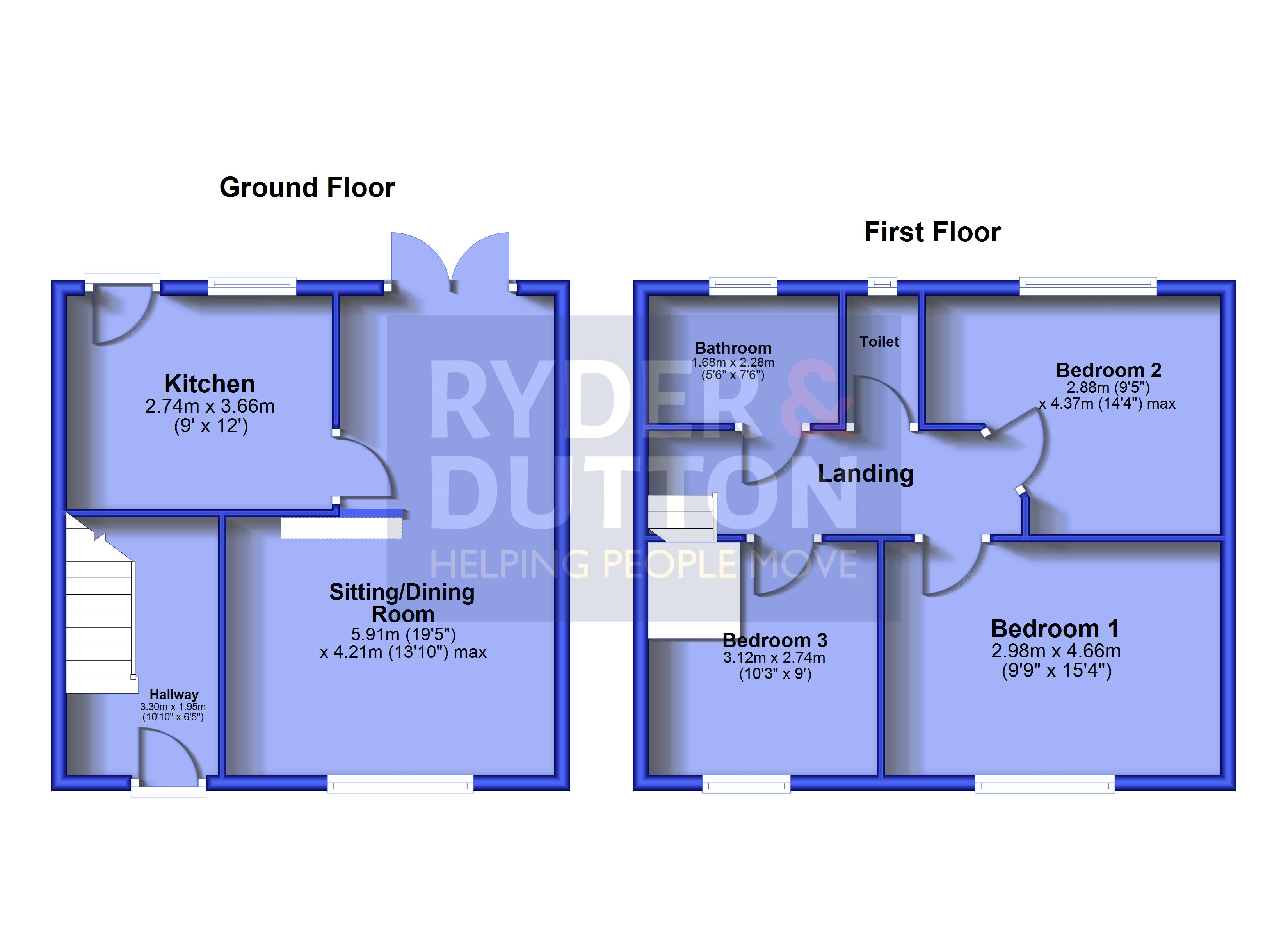 7, Torcross Road, Manchester floorplan