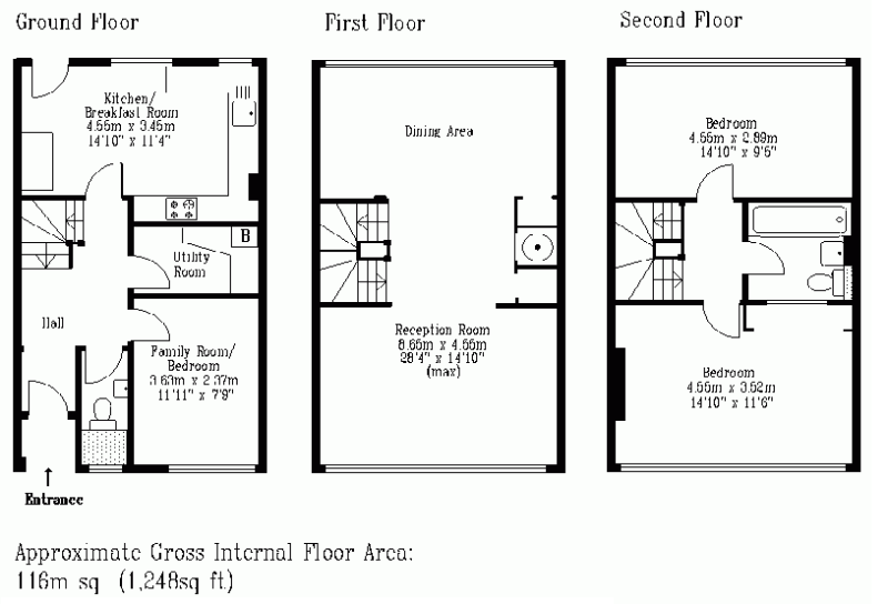 3 Bedrooms Semi-detached house to rent in Thames Street, Walton On Thames, Surrey KT12