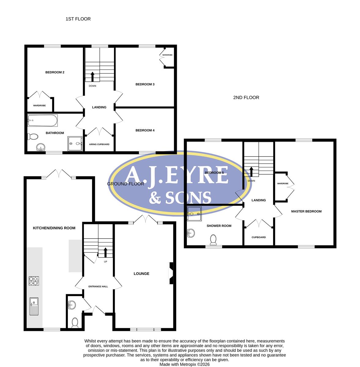 8 Kilderkin Drive, Waterlooville floorplan