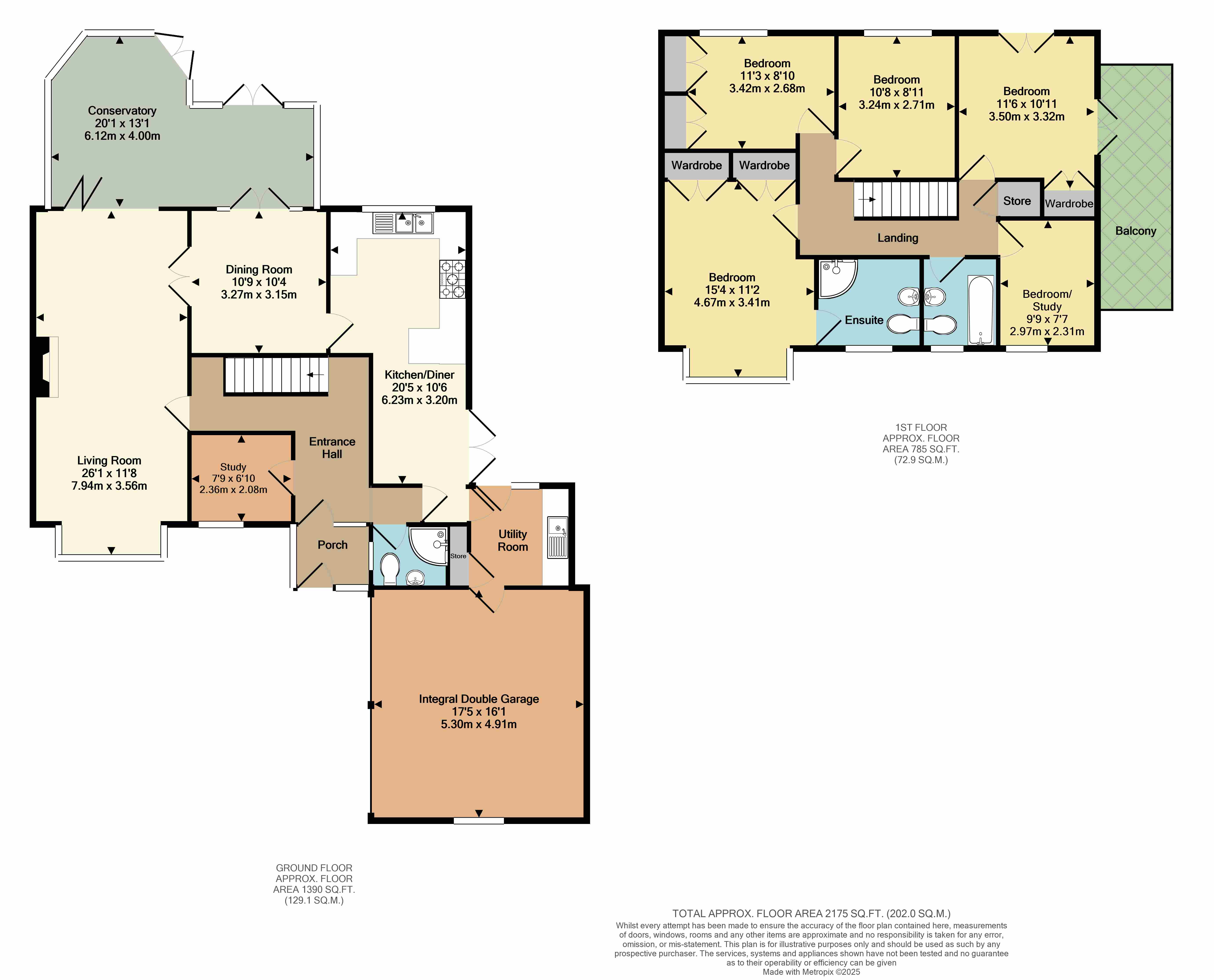 14, Abbey Gardens, Kent floorplan