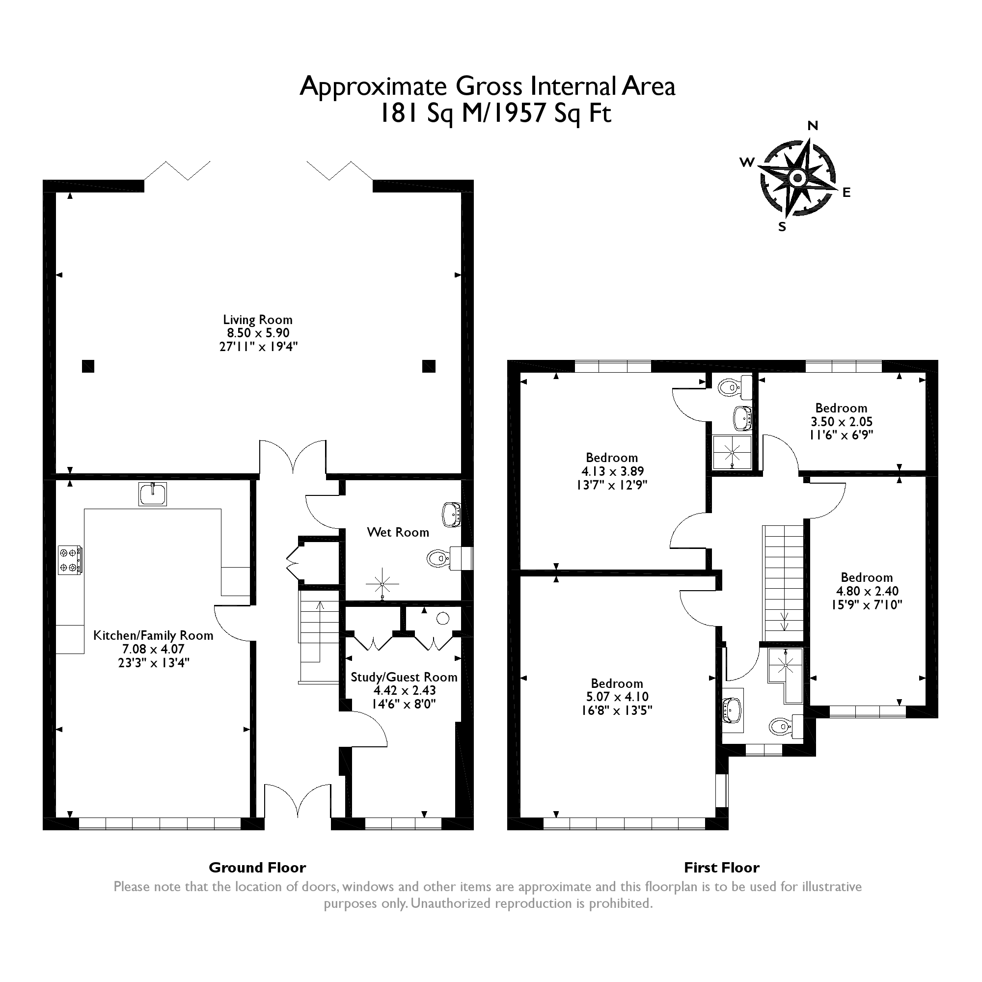5 Bedrooms Semi-detached house for sale in Church Road, Worcester Park KT4