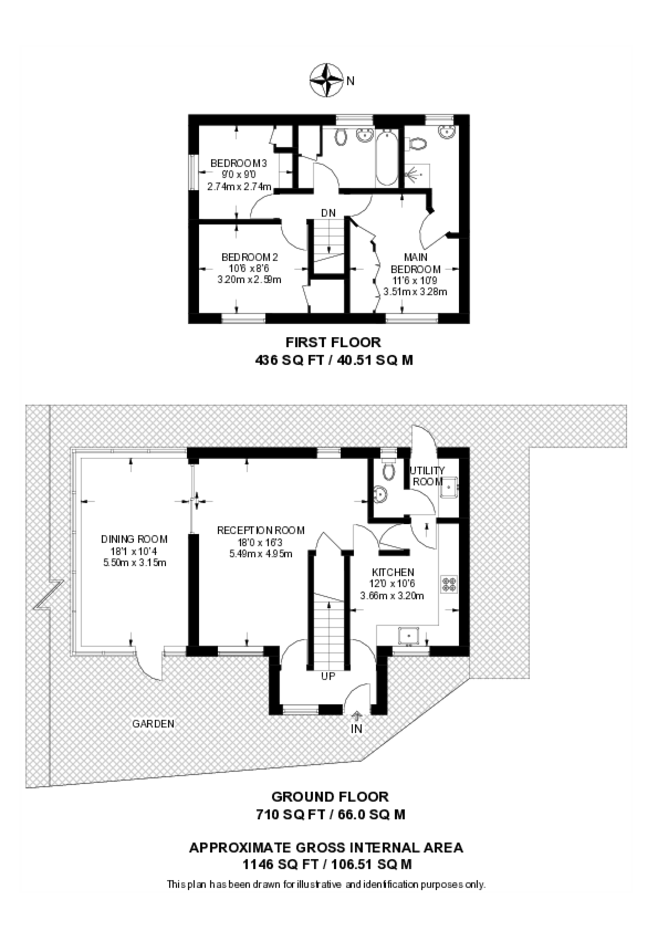 Teviot Close, Stoughton floorplan