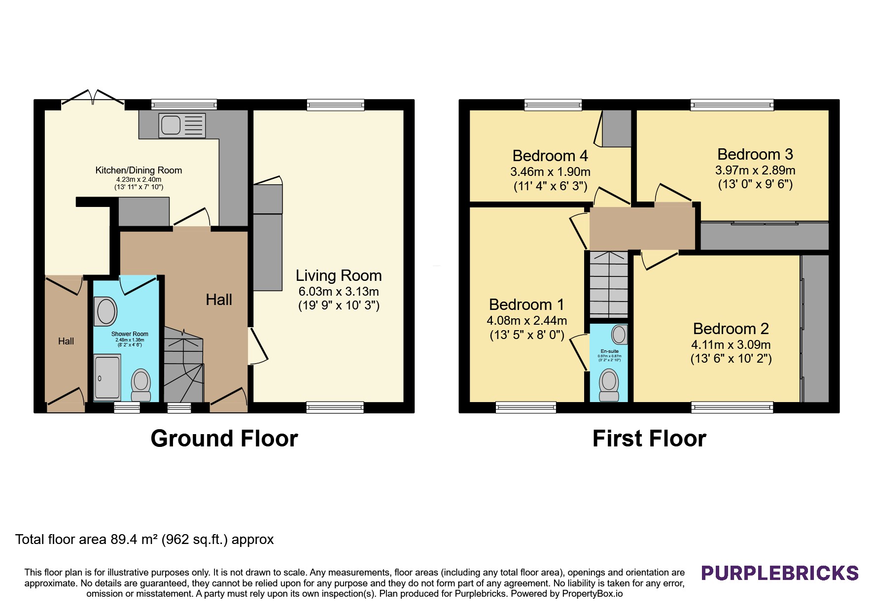 43, Kylerhea Road, Glasgow floorplan