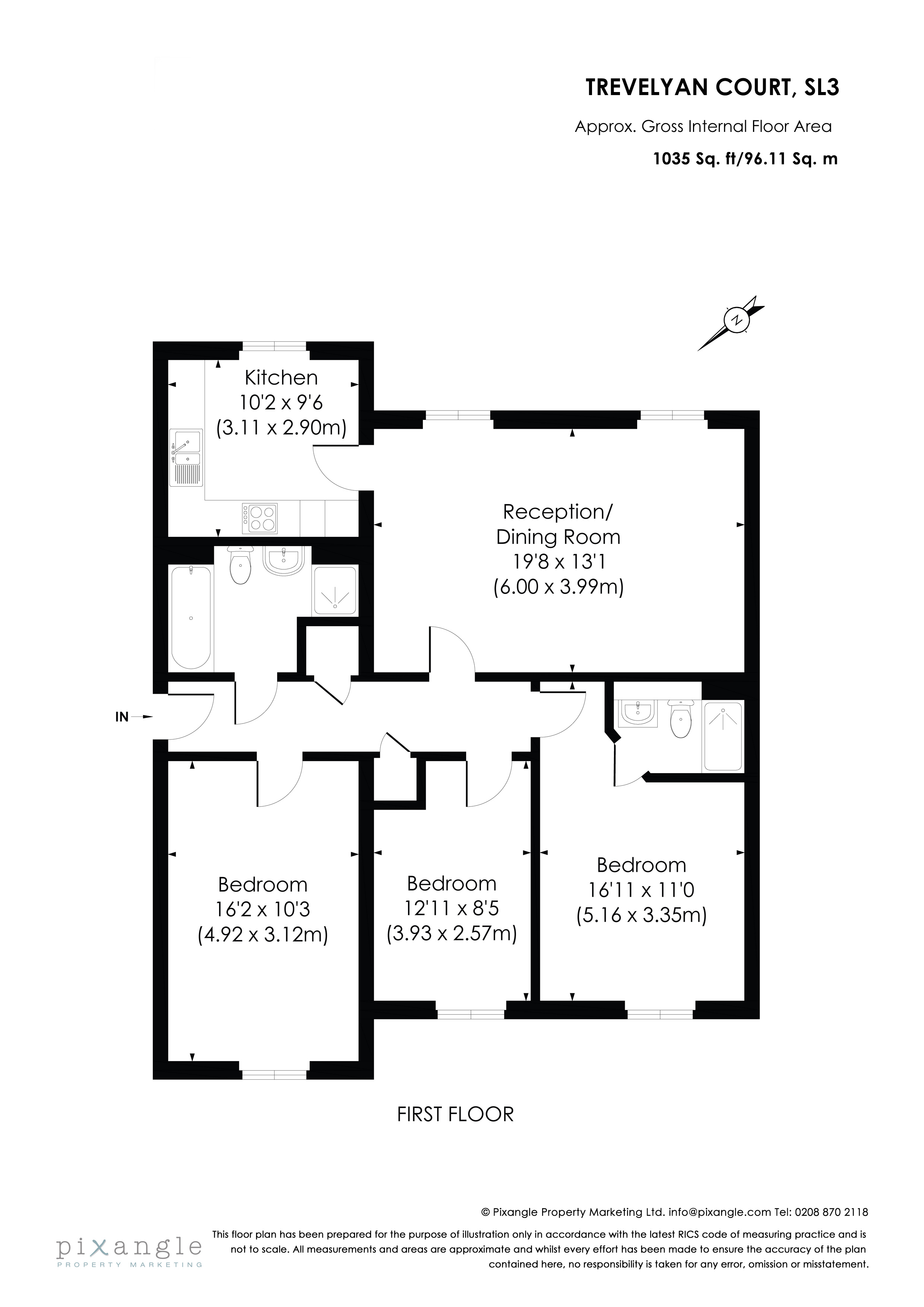 48, Trevelyan Court, Windsor floorplan