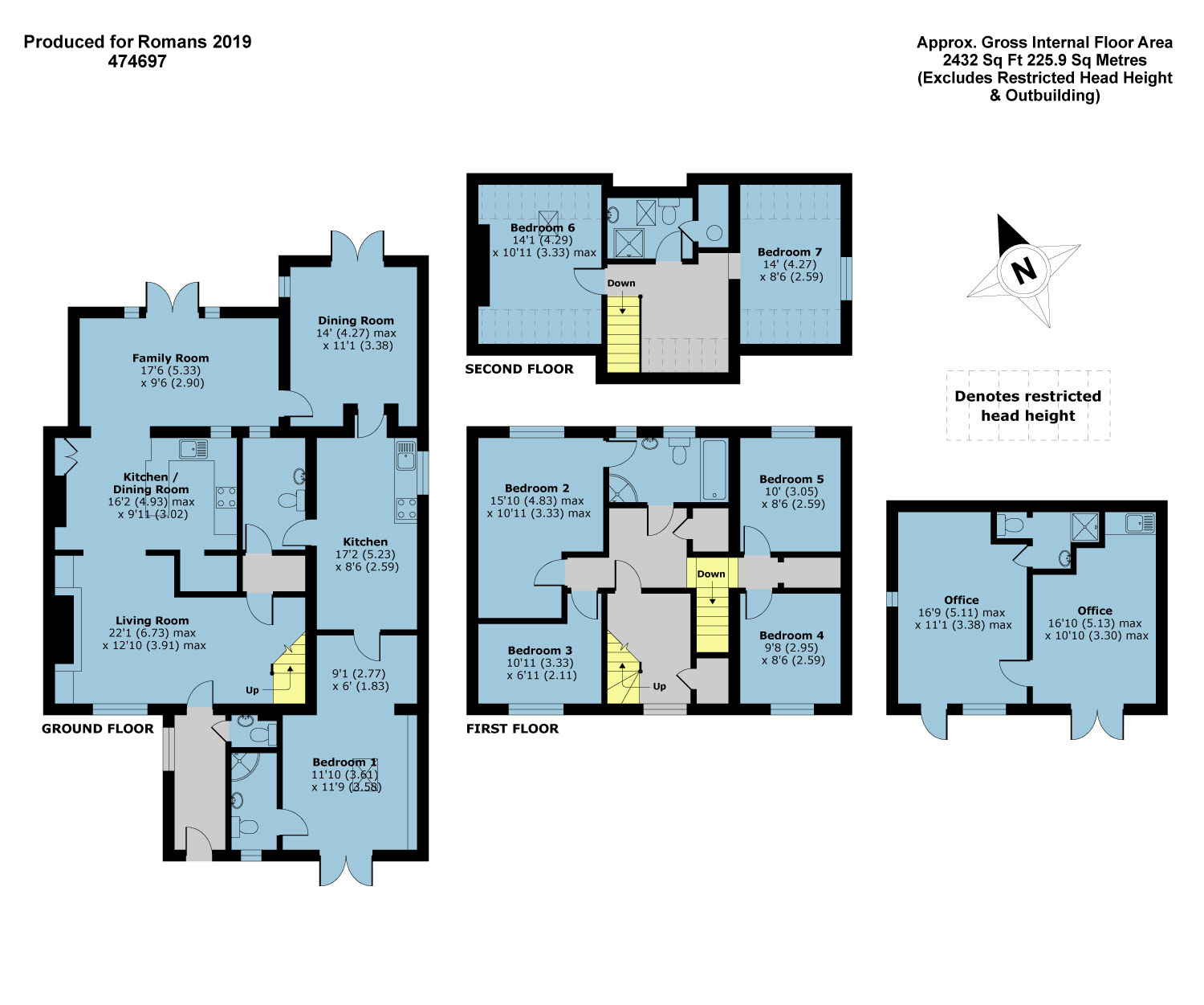 7 Bedrooms Semi-detached house for sale in St. Leonards Road, Windsor, Berkshire SL4