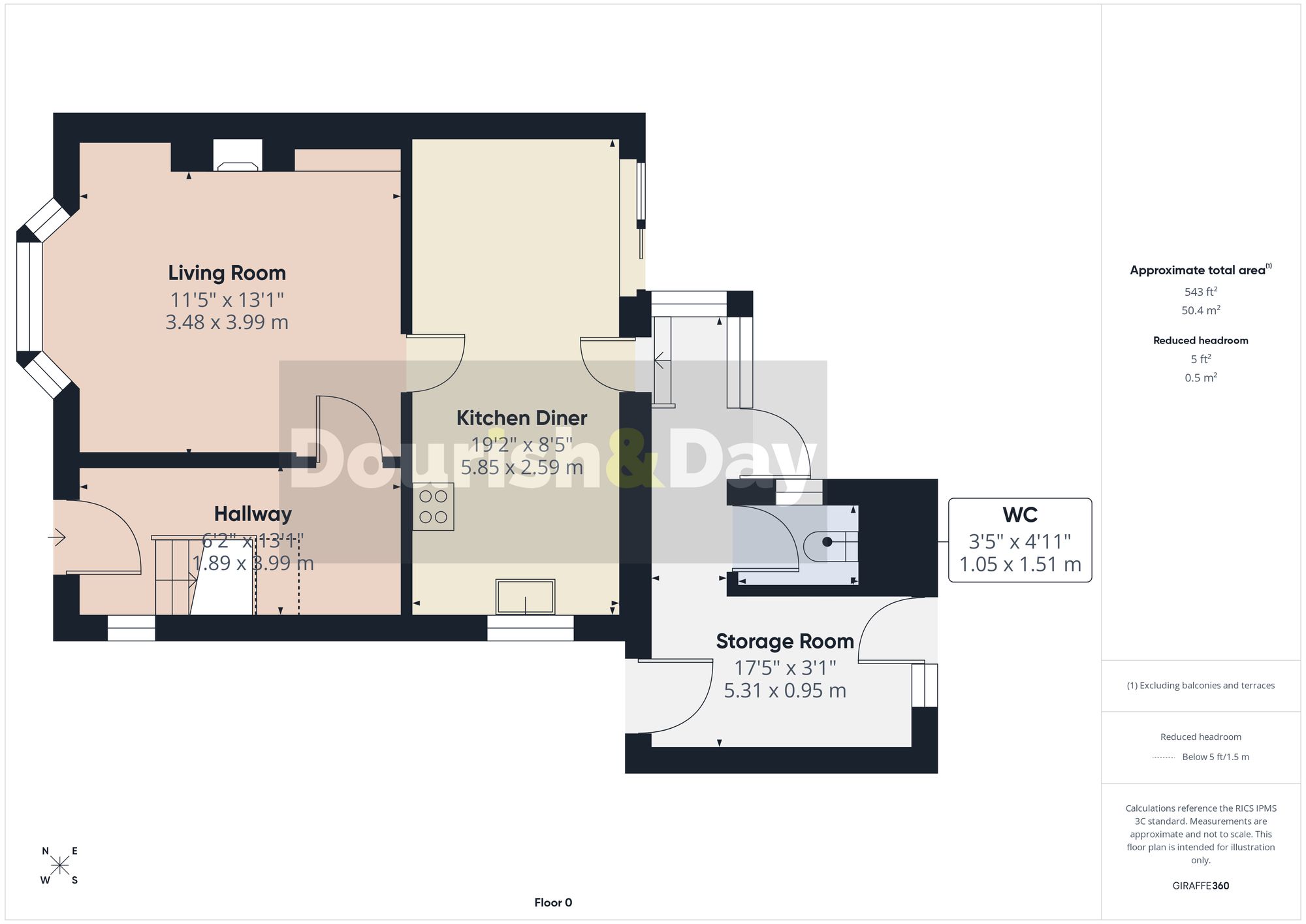 7 Plant Crescent, Stafford floorplan