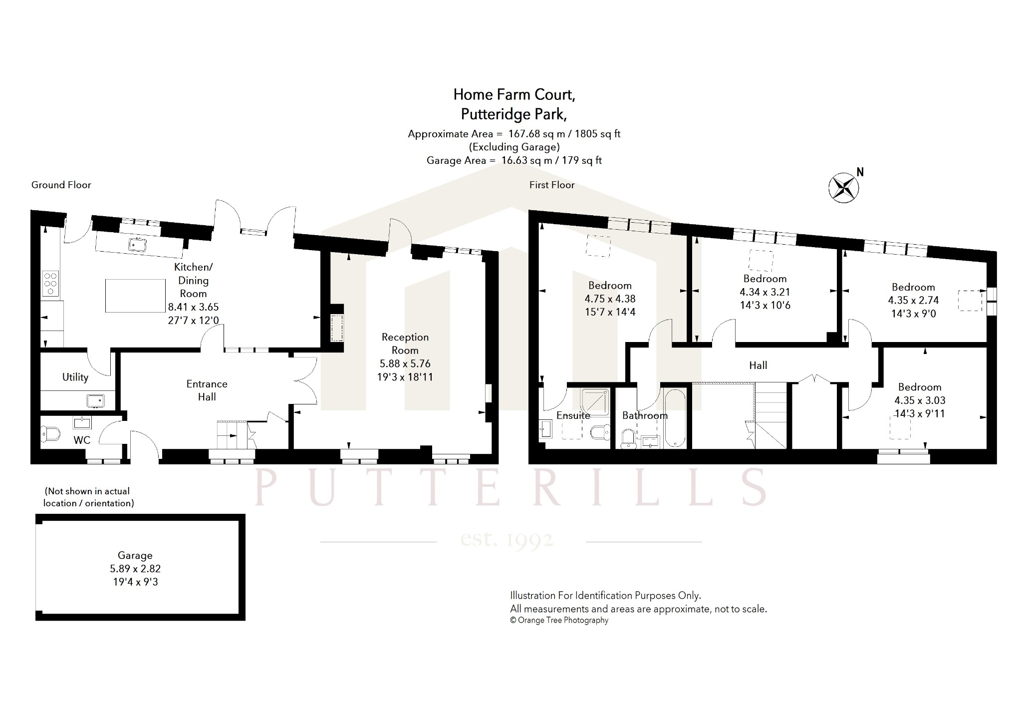 5 Home Farm Court, Putteridge Park, Hertfordshire floorplan