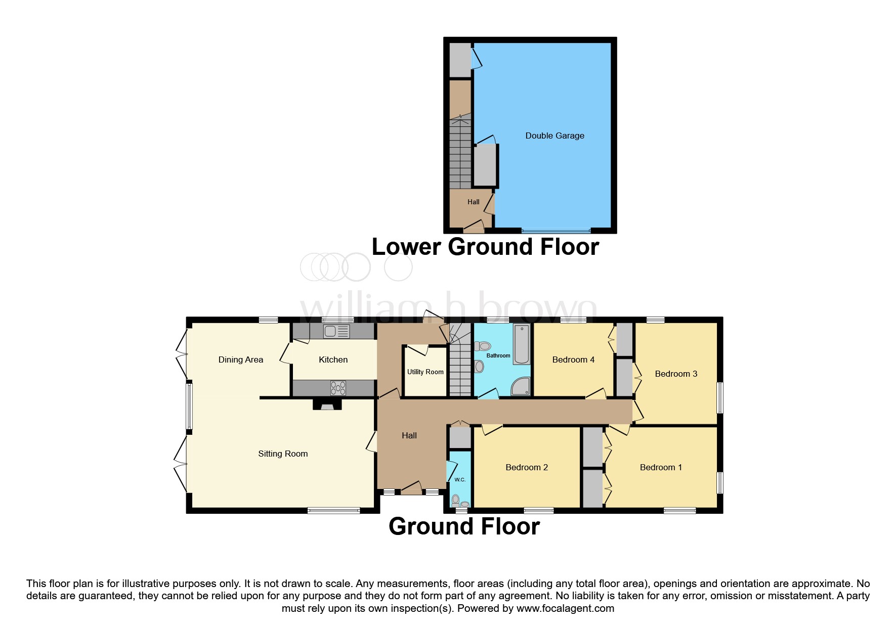 122, High Road, Harleston floorplan