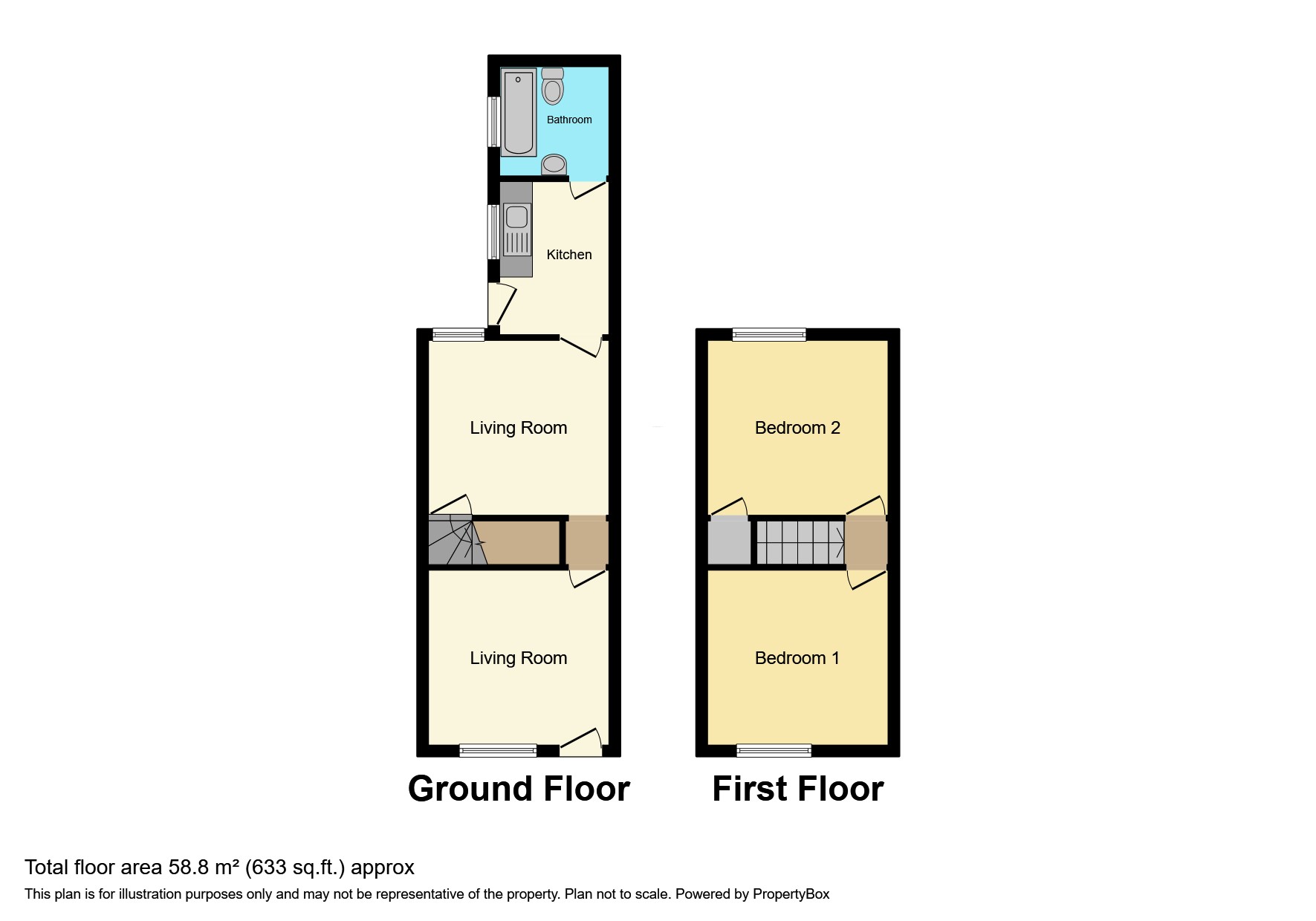 65, Gorsebrook Road, West Midlands floorplan