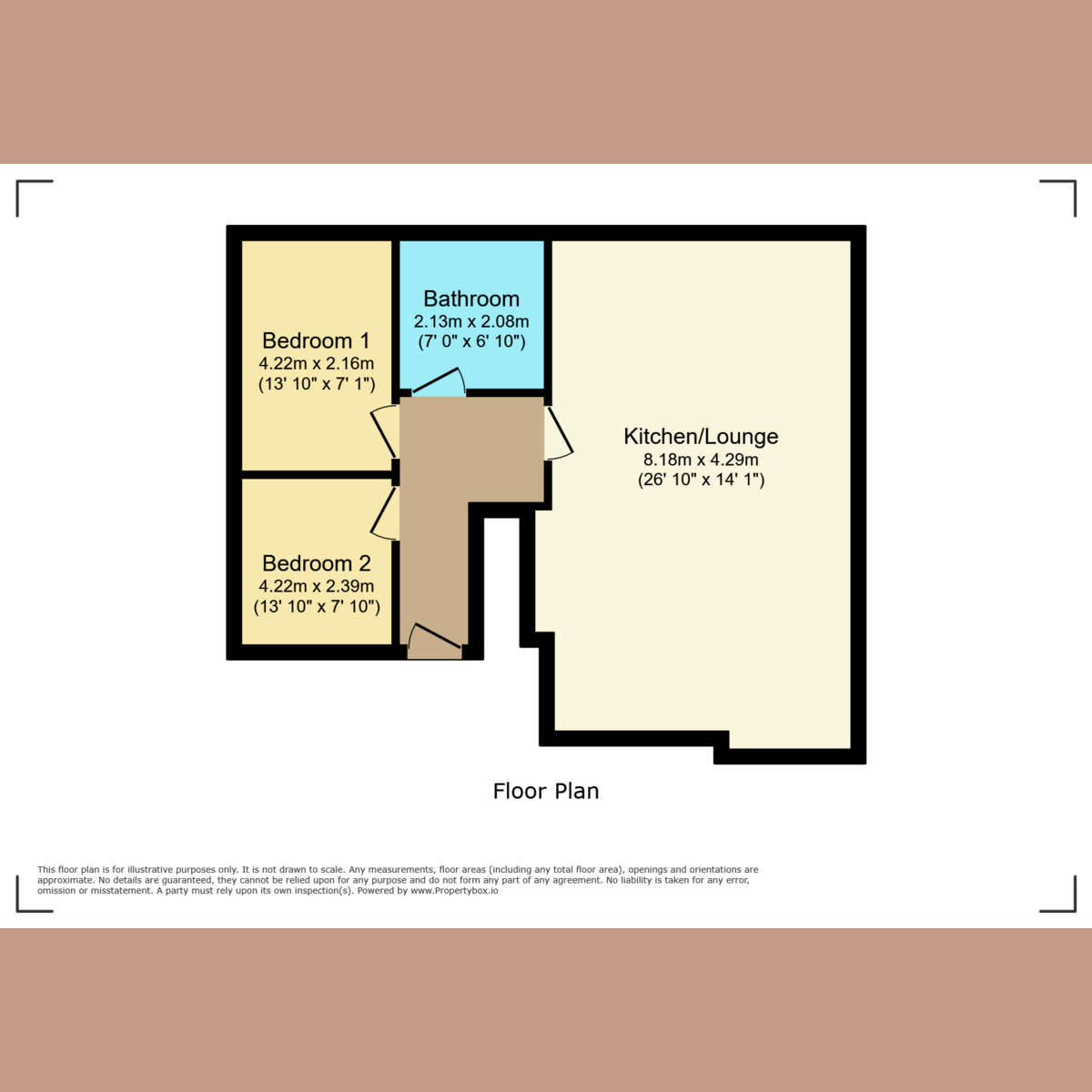 Flat Flat 3, 63-65, Spa Road, Hockley floorplan