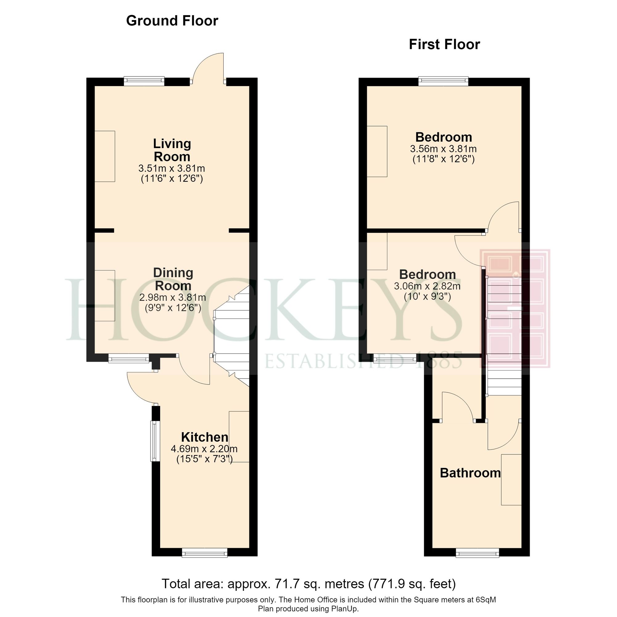 73 Histon Road, Cambridge floorplan