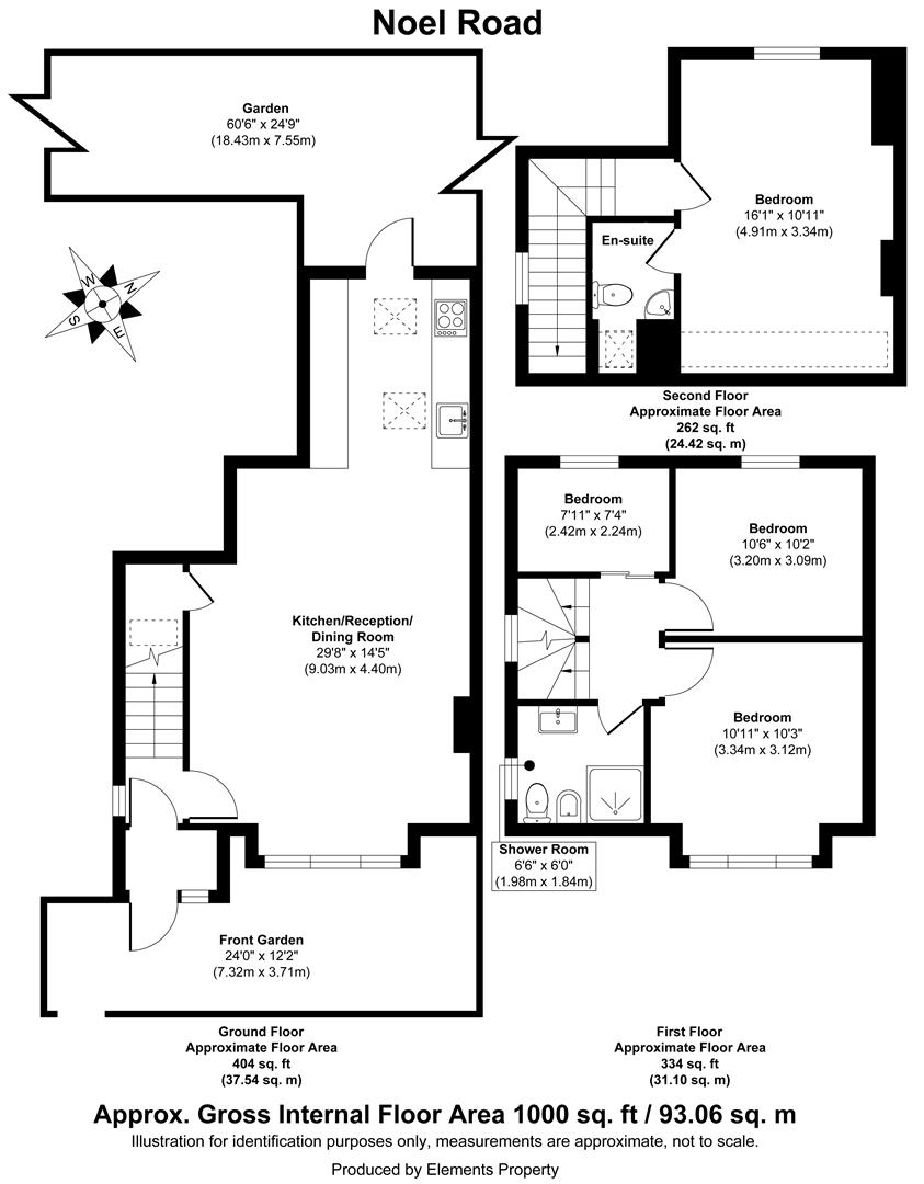 180, Noel Road, London floorplan