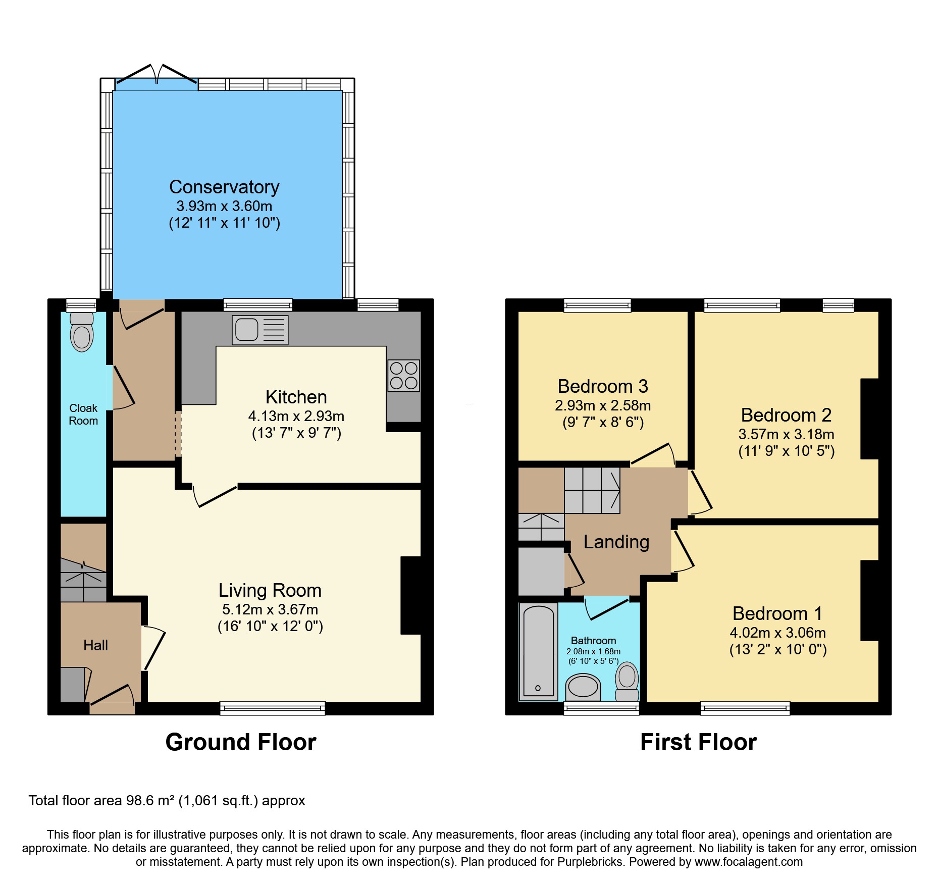 17, Morfe Road, Bridgnorth floorplan