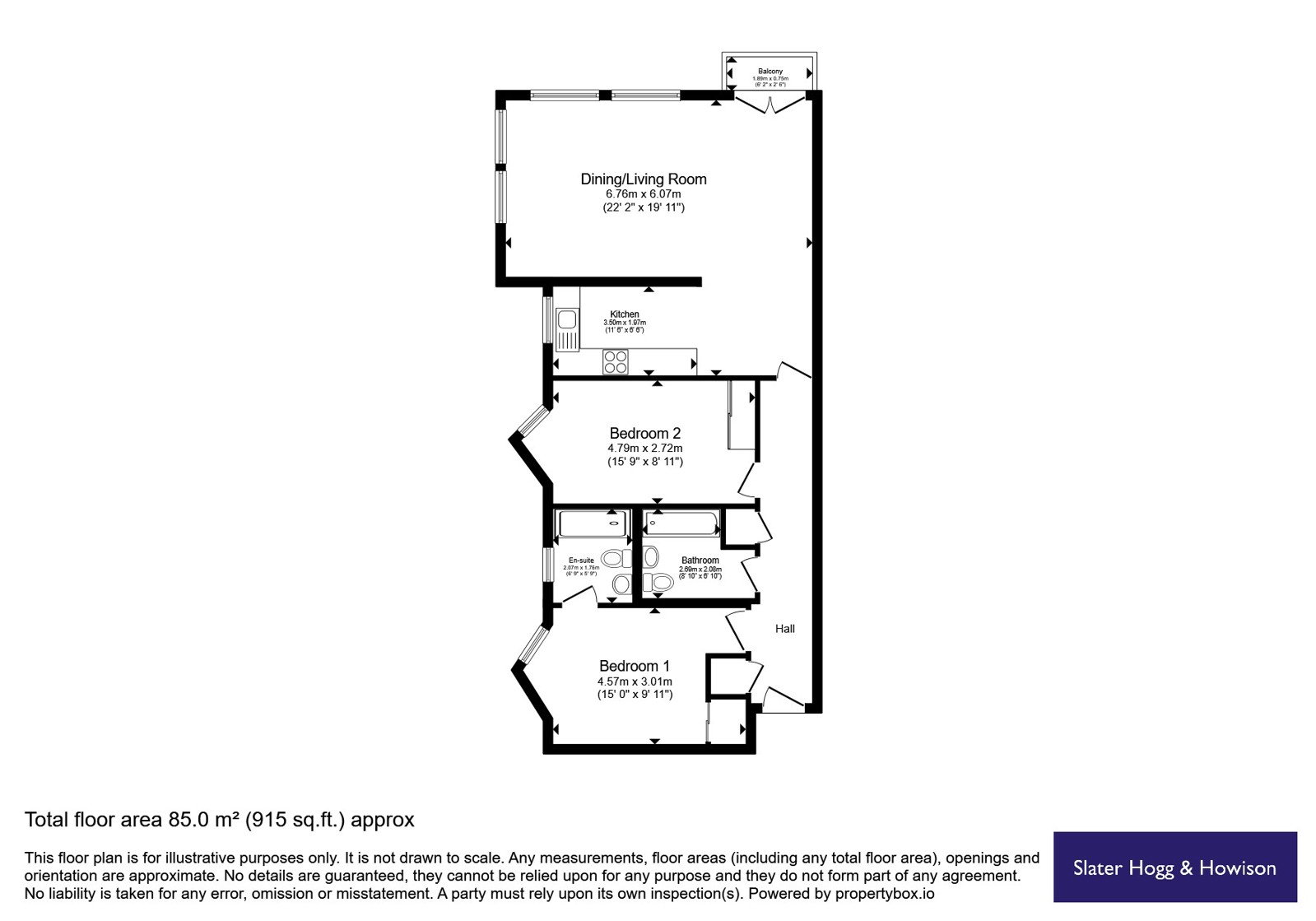 Partick Bridge Street, Partick floorplan