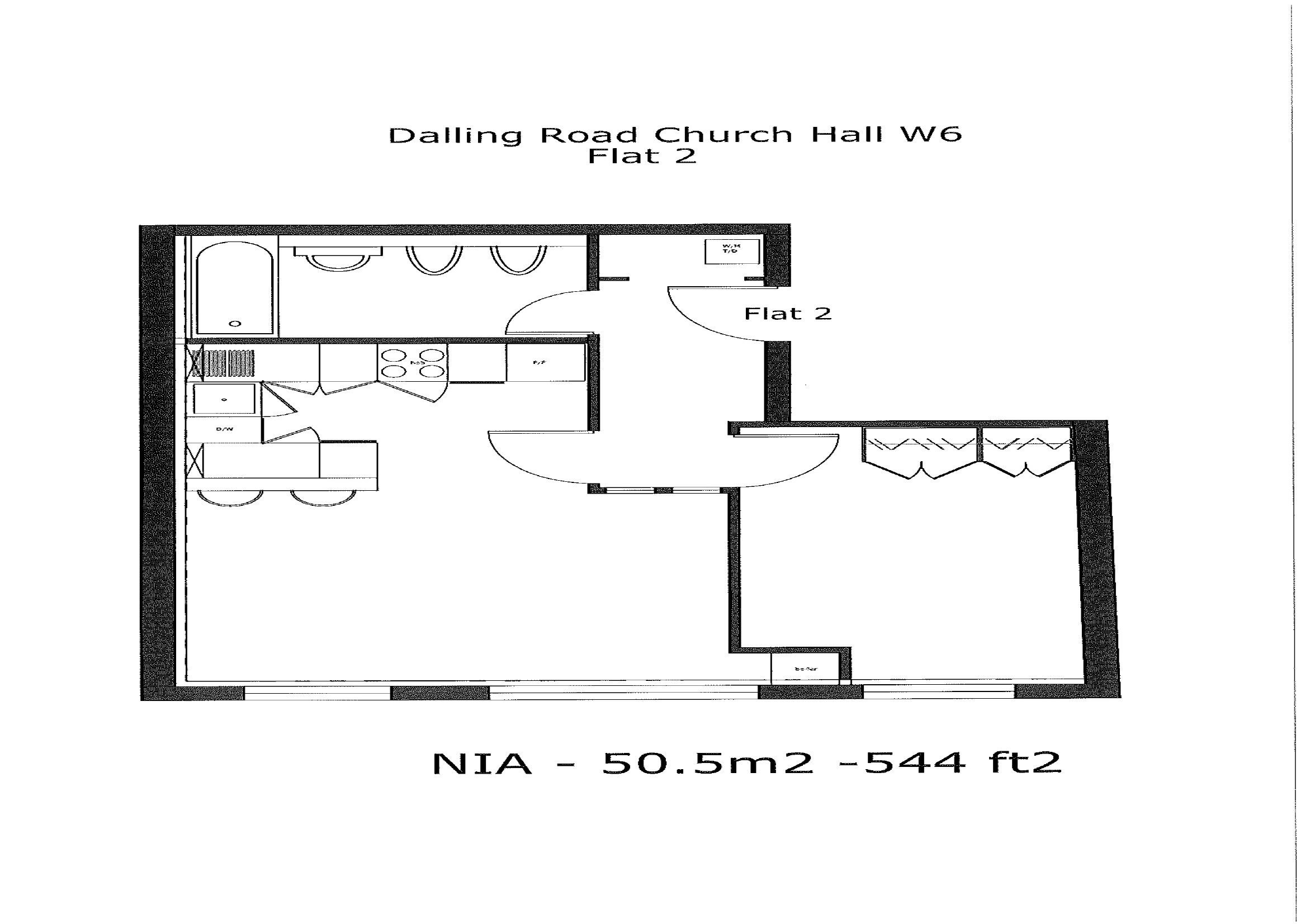 1 Bedrooms Flat to rent in Dalling Road, London W6