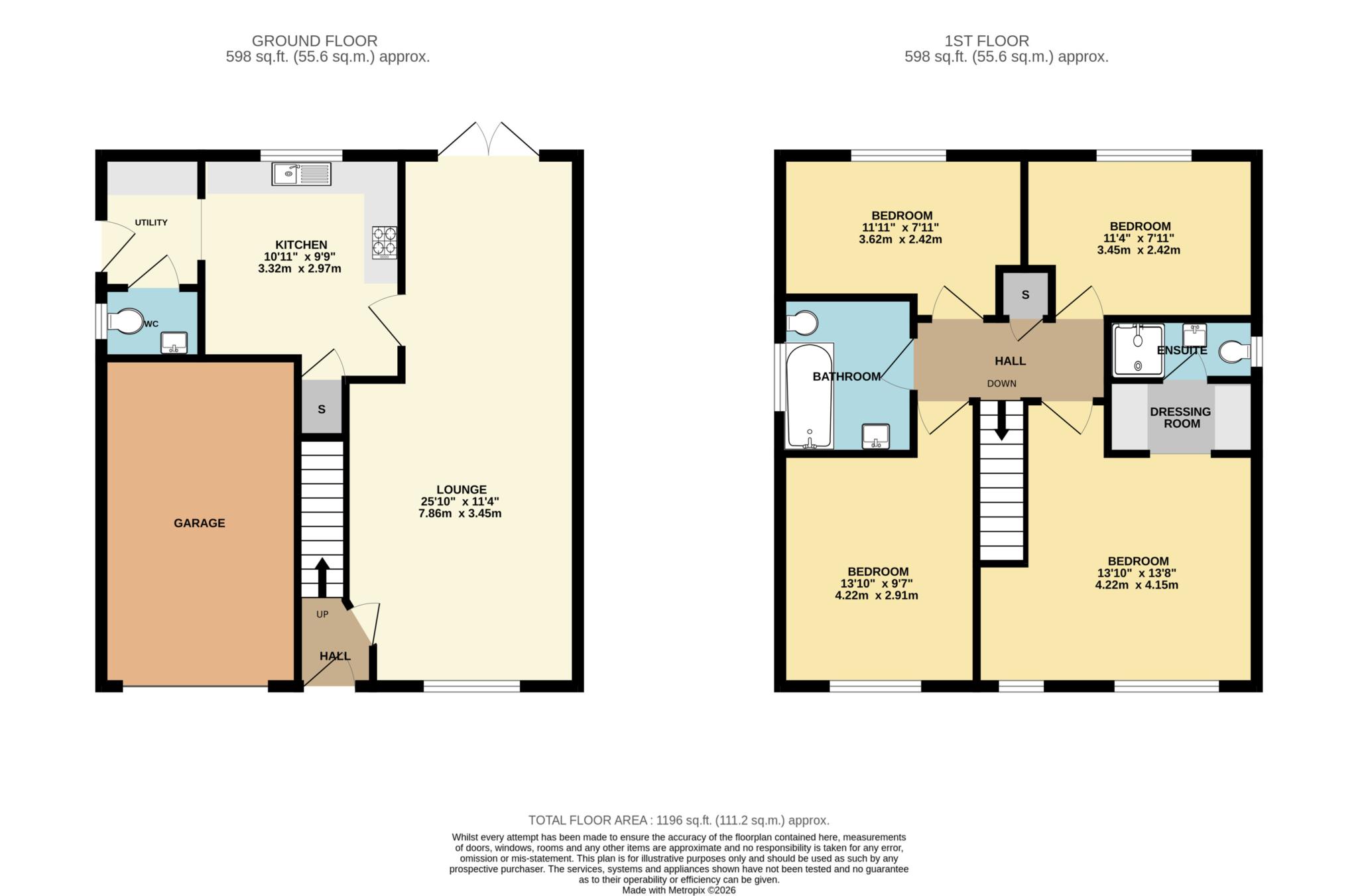 3, Millbeck Close, Liverpool floorplan