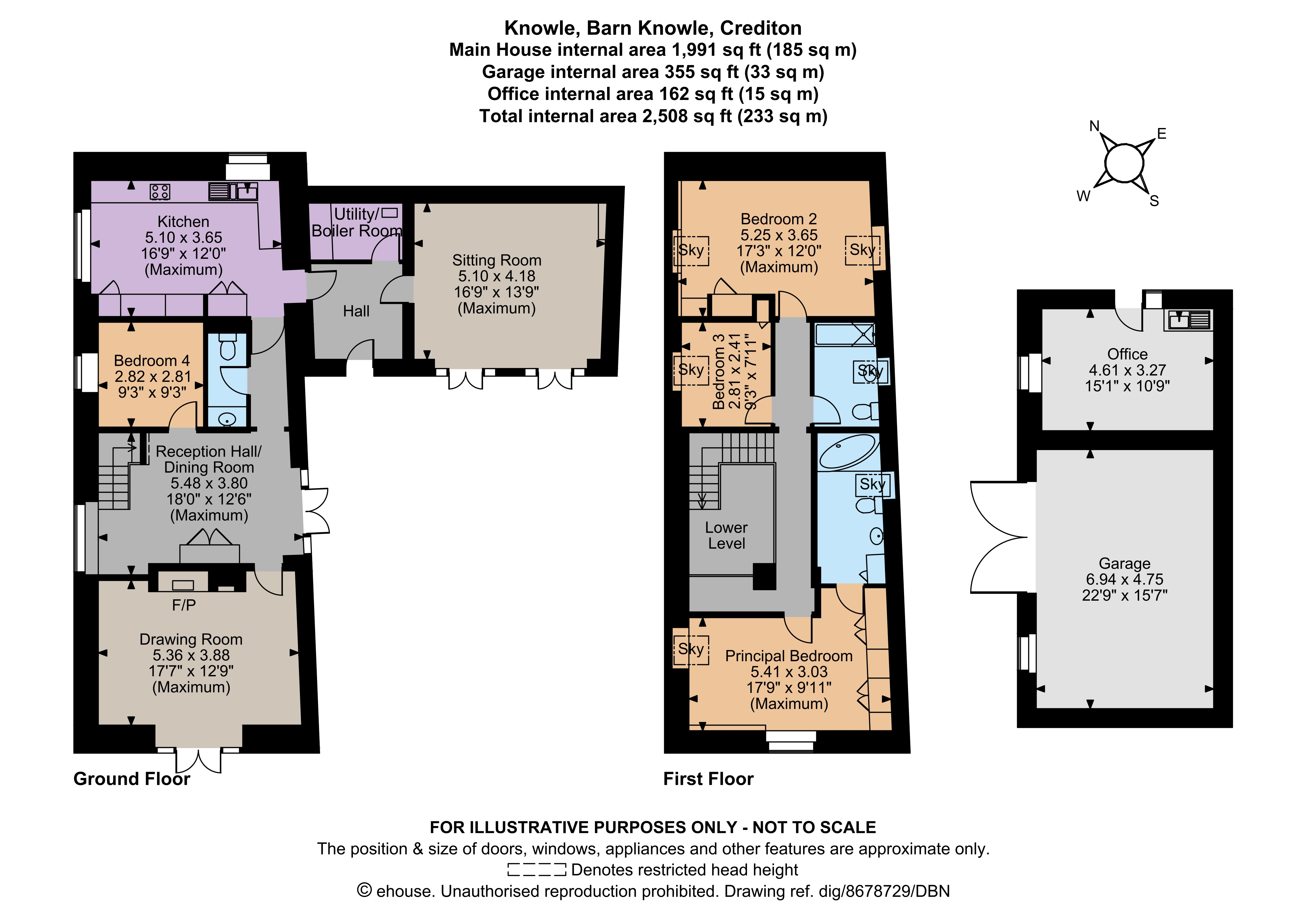 Knowle Barn,, Knowle, Devon floorplan