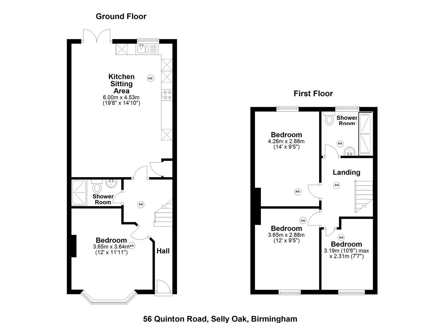 687388eghdjs, 238387dshdh, Quinton Road, Harborne, Birmingham floorplan