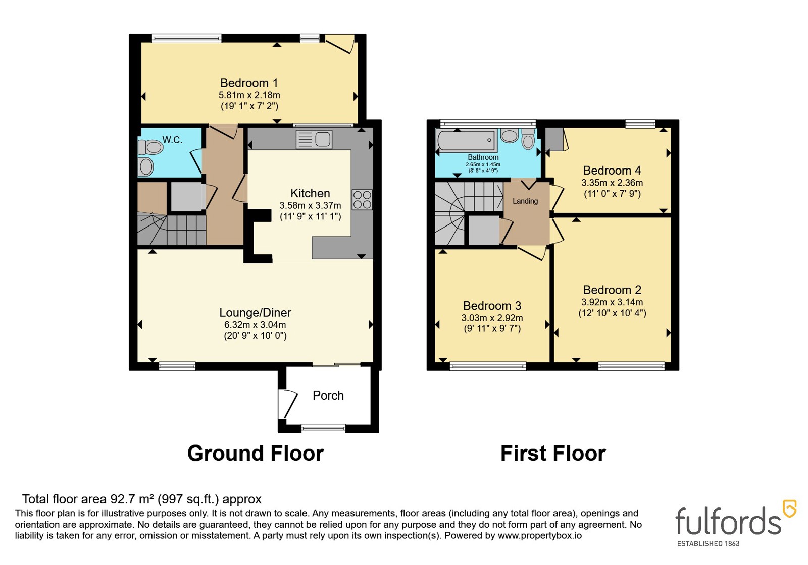 9, Laity Walk, Devon floorplan